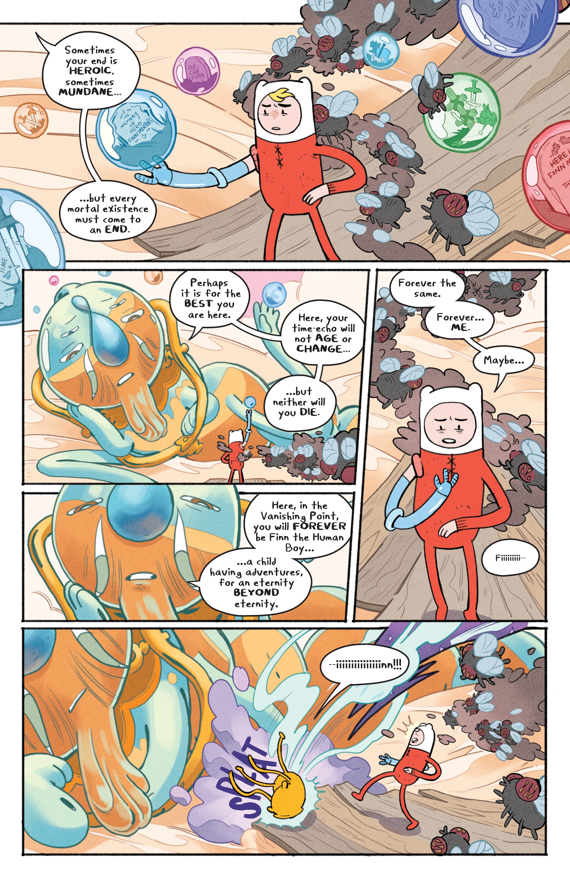 Read online Adventure Time: Beginning of the End comic -  Issue # _TPB - 65