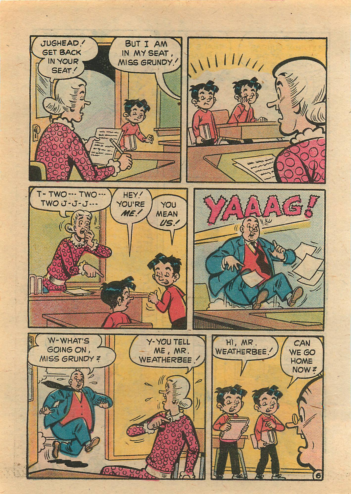 Read online Little Archie Comics Digest Magazine comic -  Issue #4 - 42