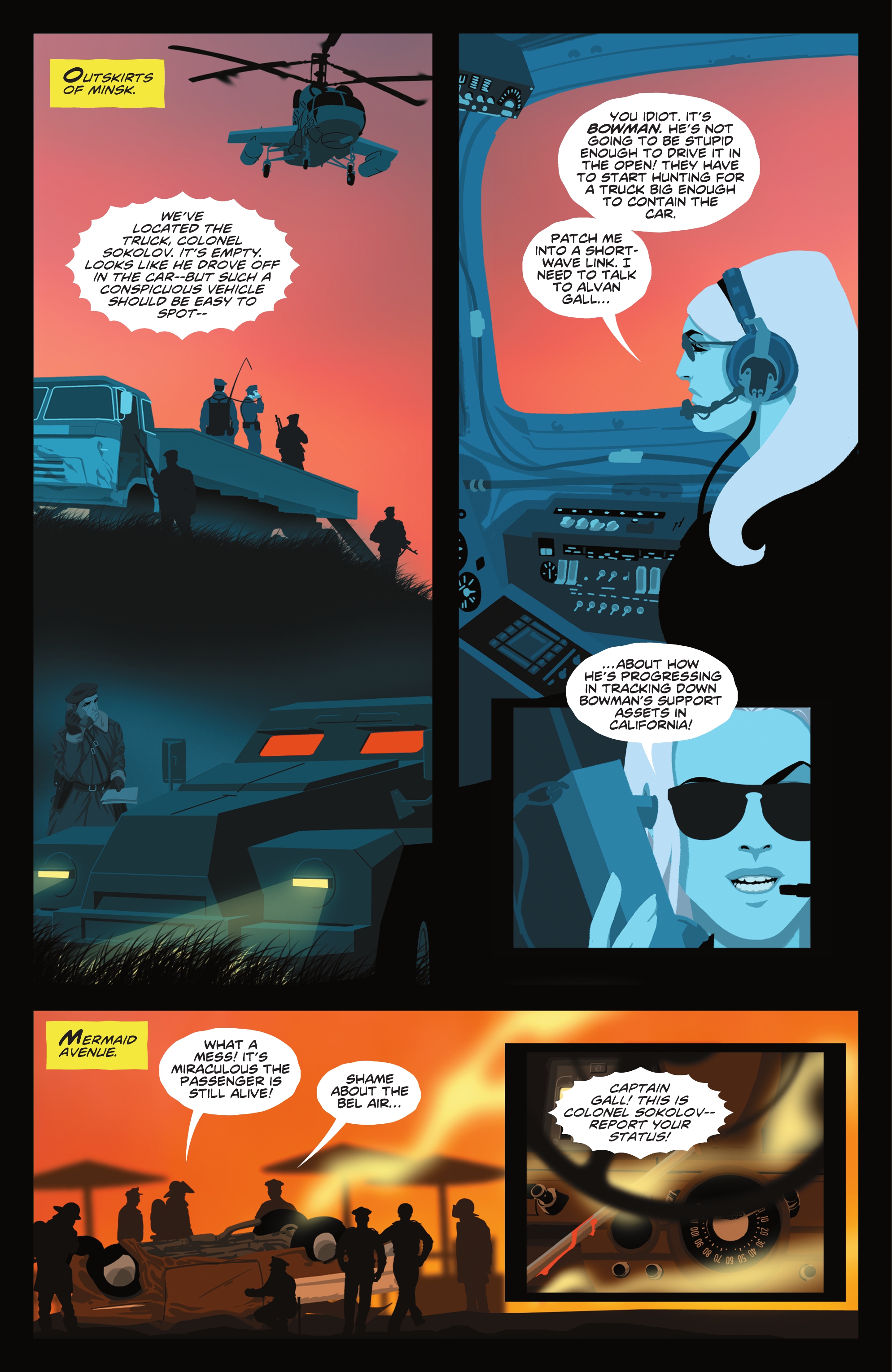 Read online Spy Hunter & Paper Boy comic -  Issue #1 - 14
