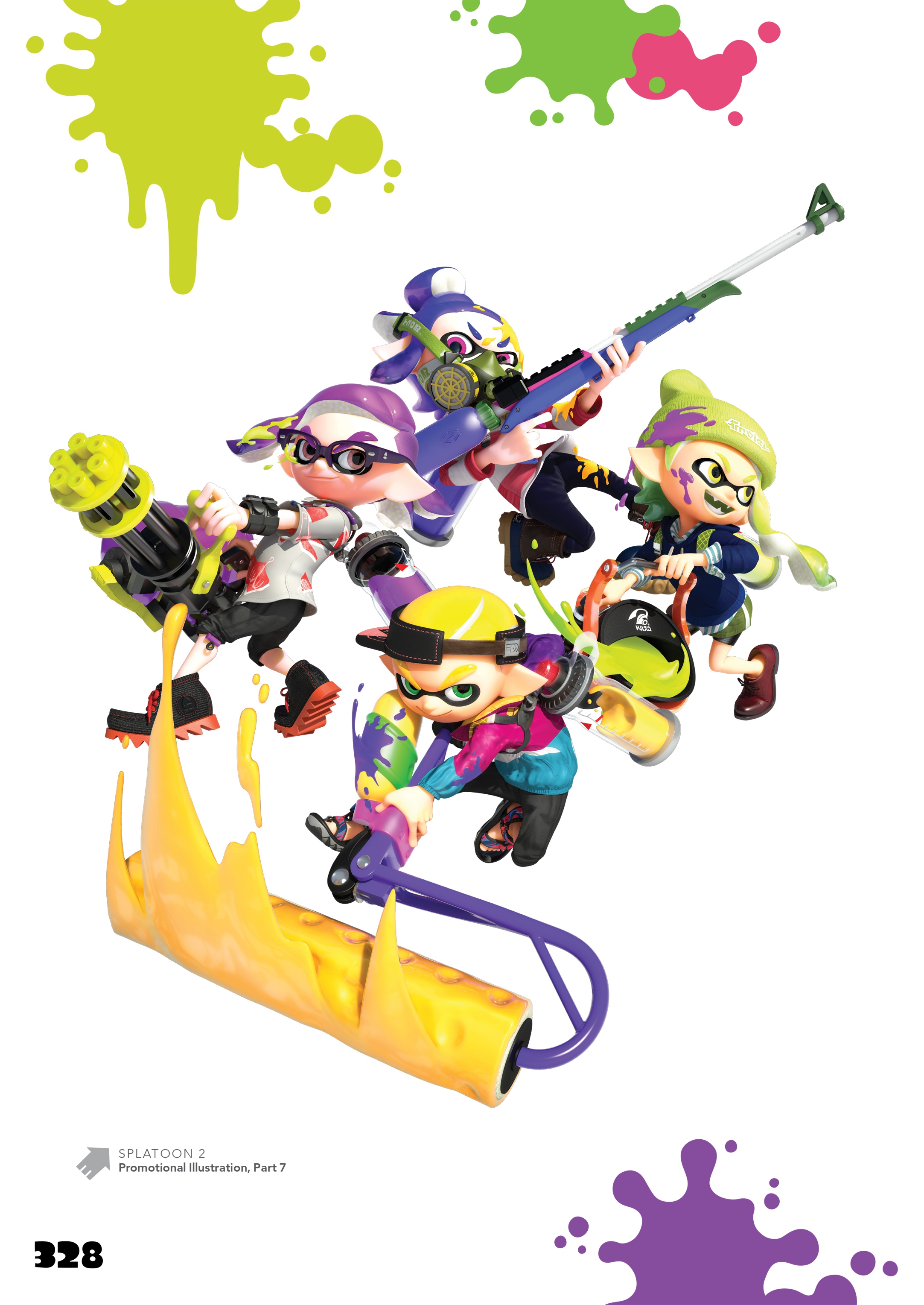 Read online The Art of Splatoon comic -  Issue # TPB (Part 3) - 97