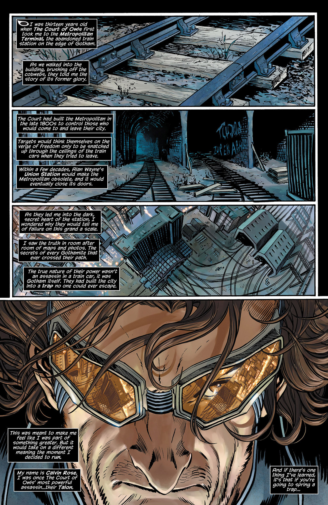 Read online Talon comic -  Issue #1 - 4