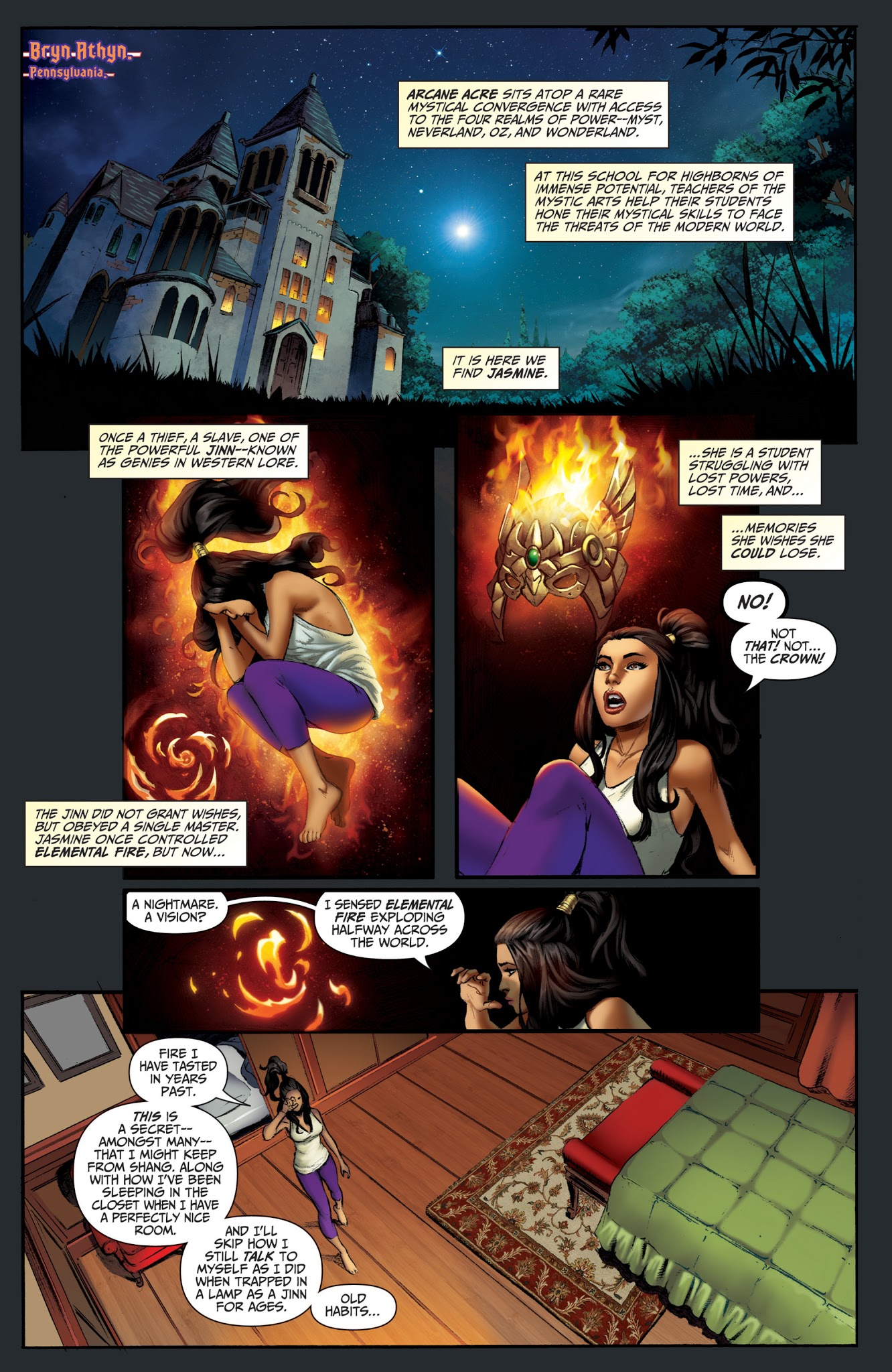 Read online Jasmine: Crown of Kings comic -  Issue #1 - 6