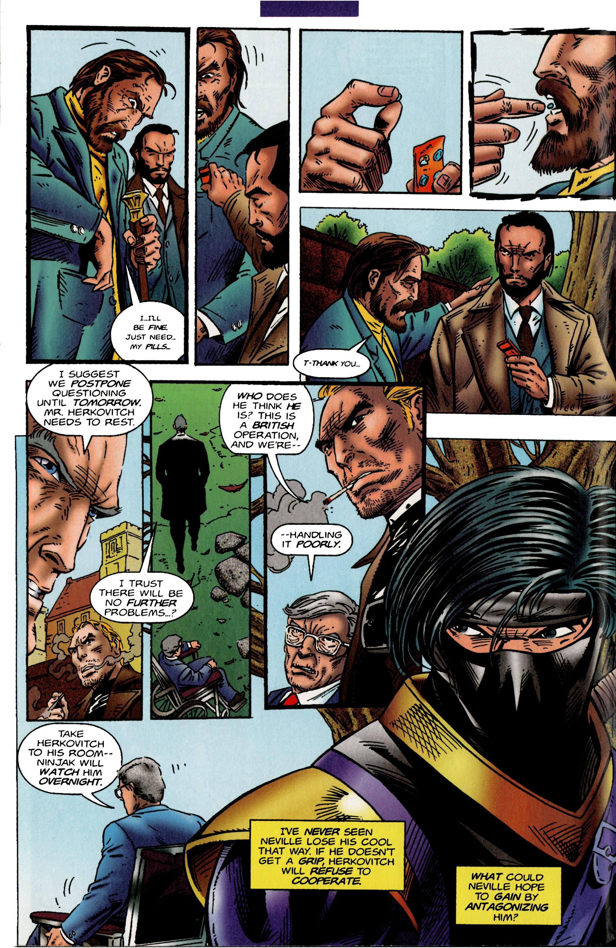 Read online Ninjak (1994) comic -  Issue #25 - 7