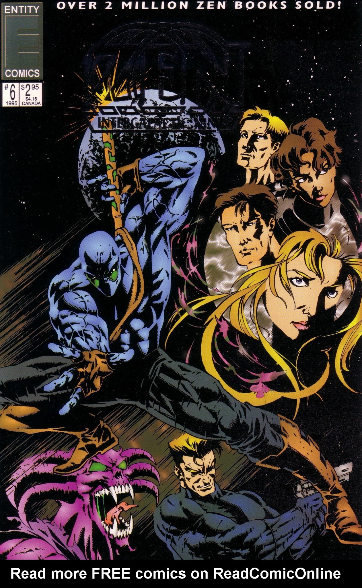 Read online Zen Intergalactic Ninja Color comic -  Issue #6 - 1