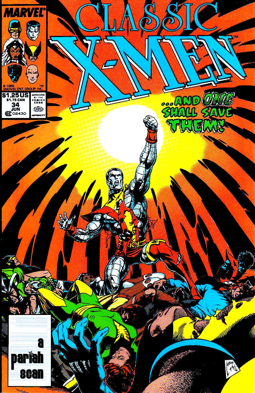 Read online Classic X-Men comic -  Issue #34 - 1
