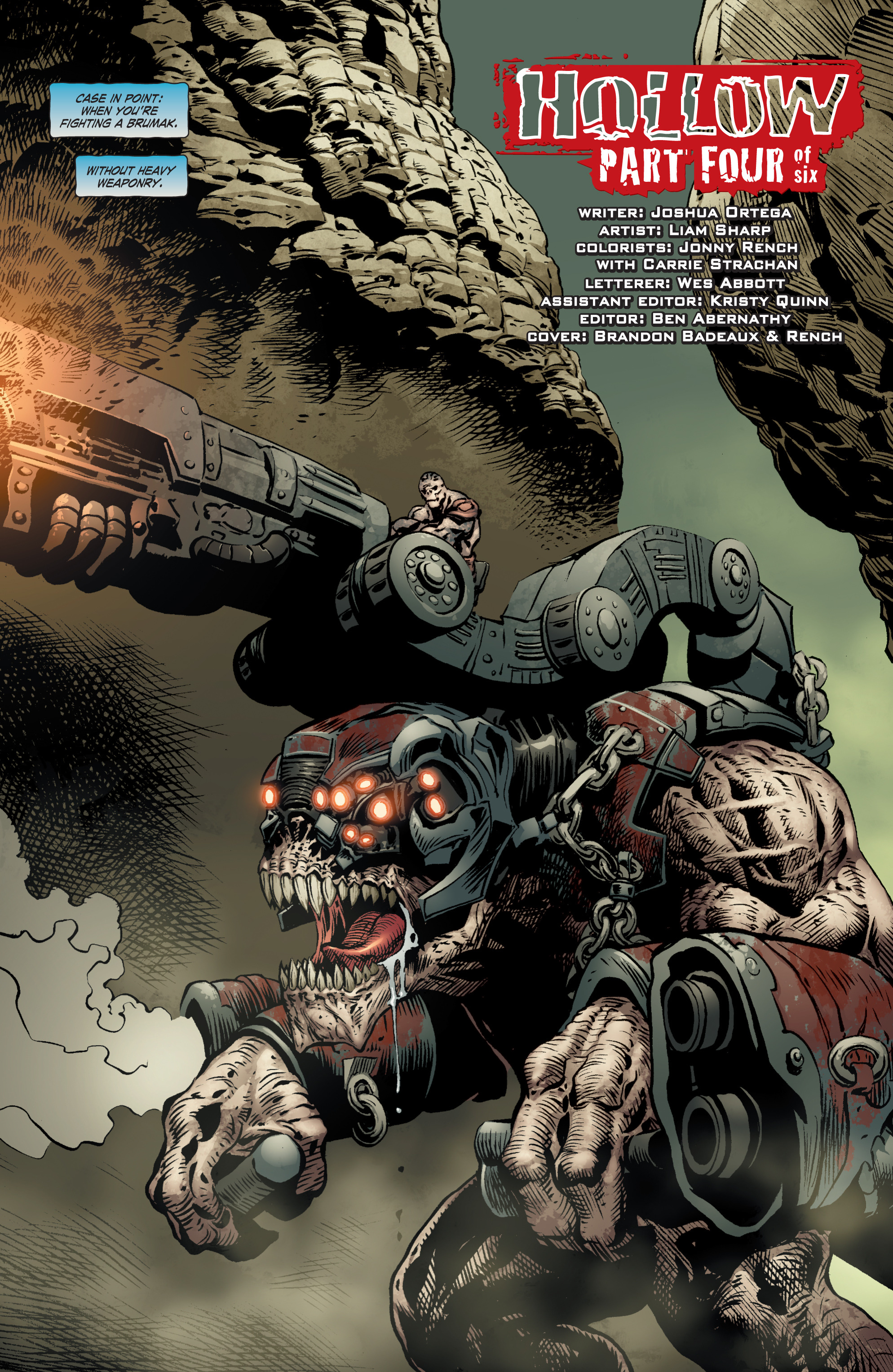 Read online Gears Of War comic -  Issue #4 - 4