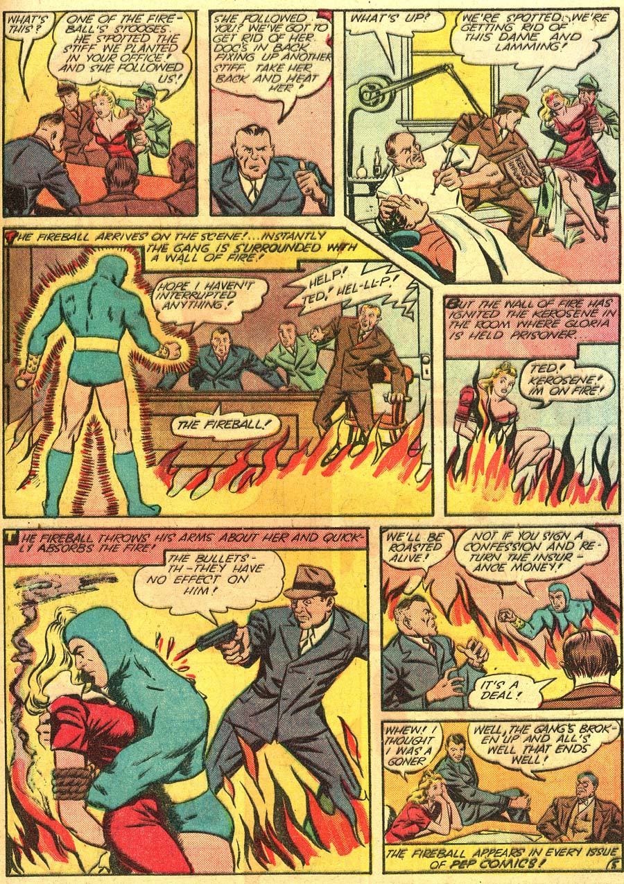 Read online Pep Comics comic -  Issue #15 - 33