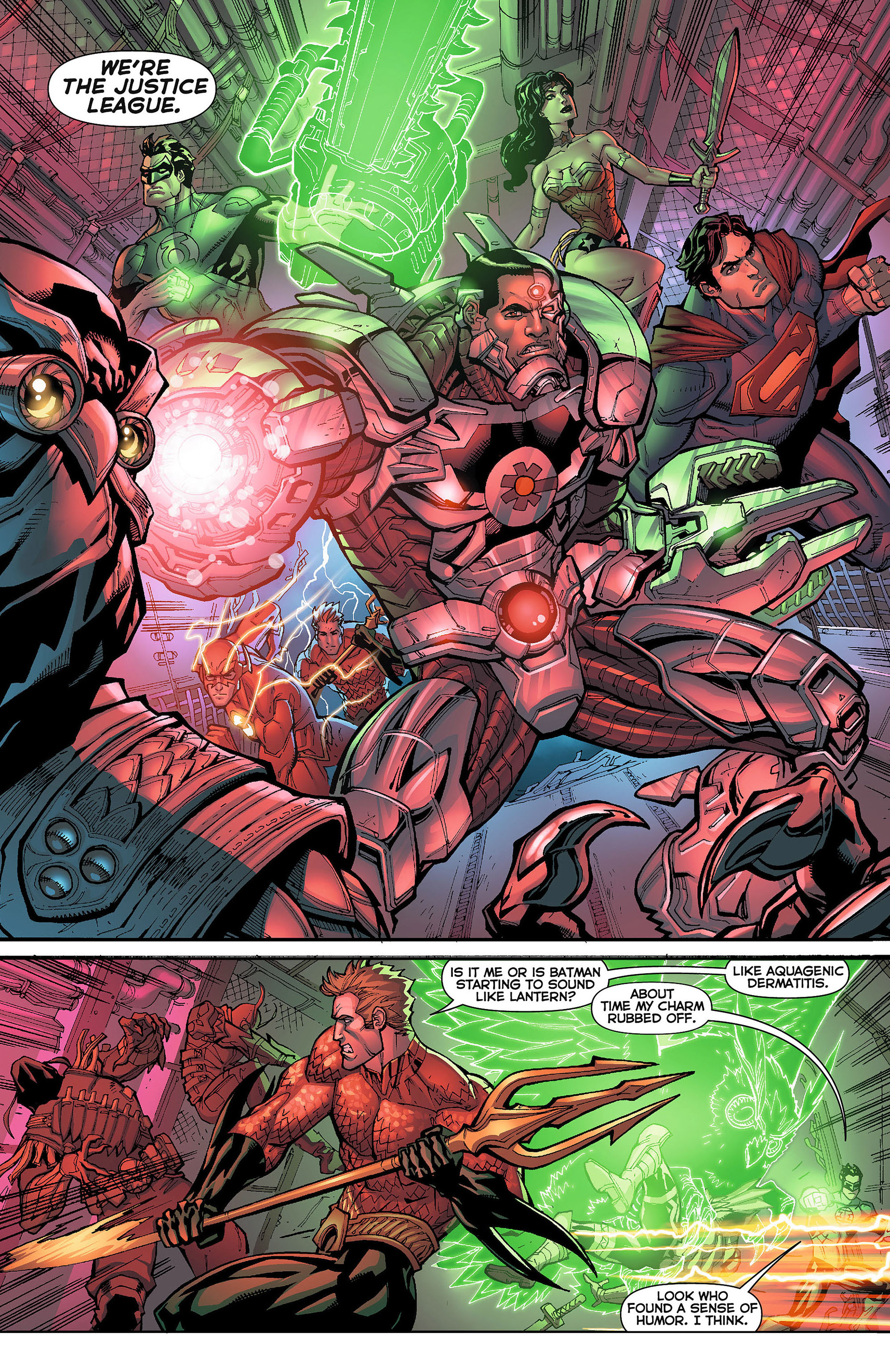 Read online Justice League (2011) comic -  Issue #8 - 14