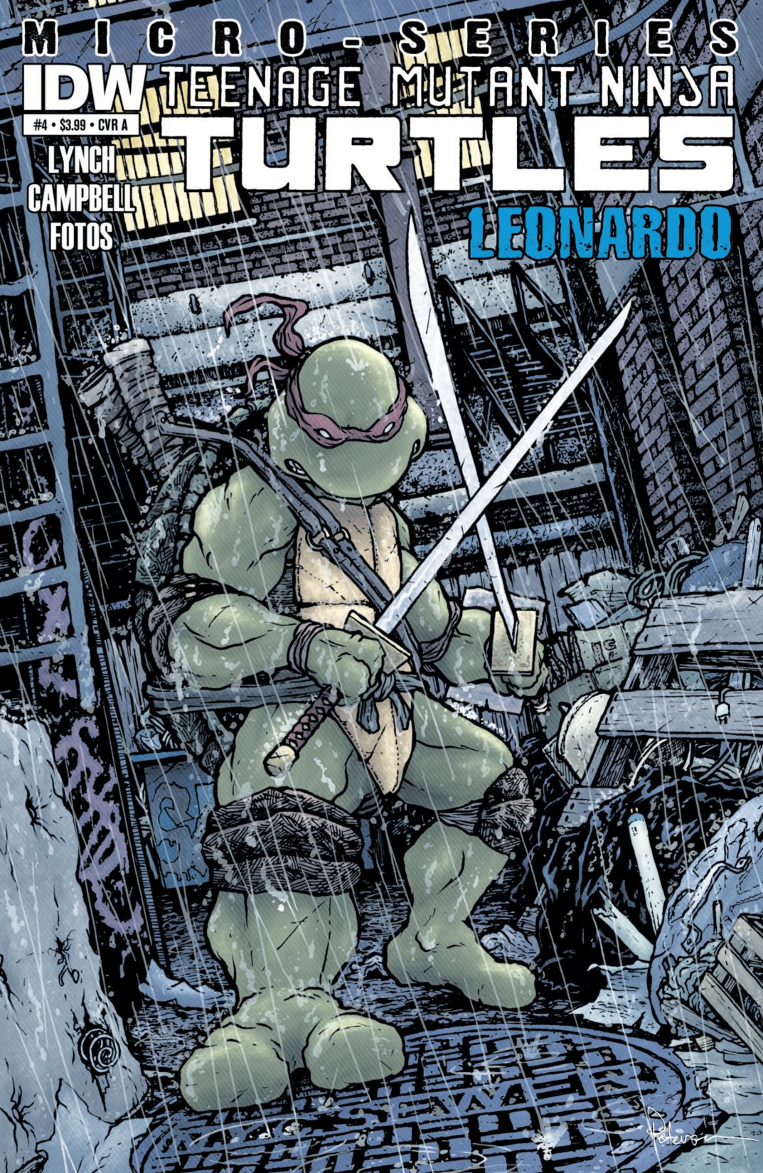 Read online Teenage Mutant Ninja Turtles Micro-Series comic -  Issue #4 - 1