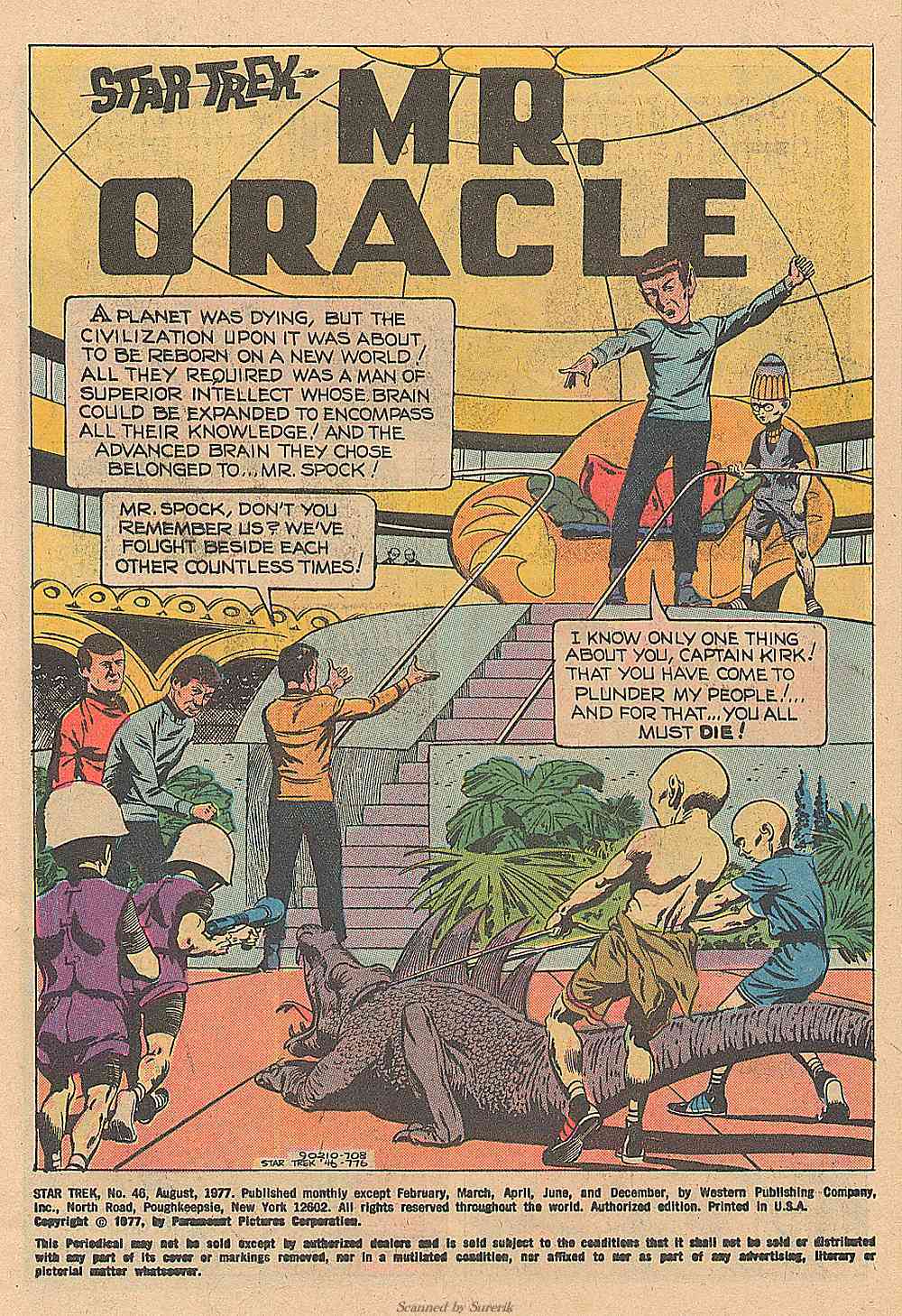 Read online Star Trek (1967) comic -  Issue #46 - 2