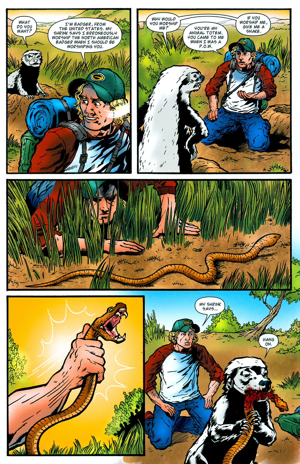 Read online Badger Saves the World comic -  Issue #3 - 20
