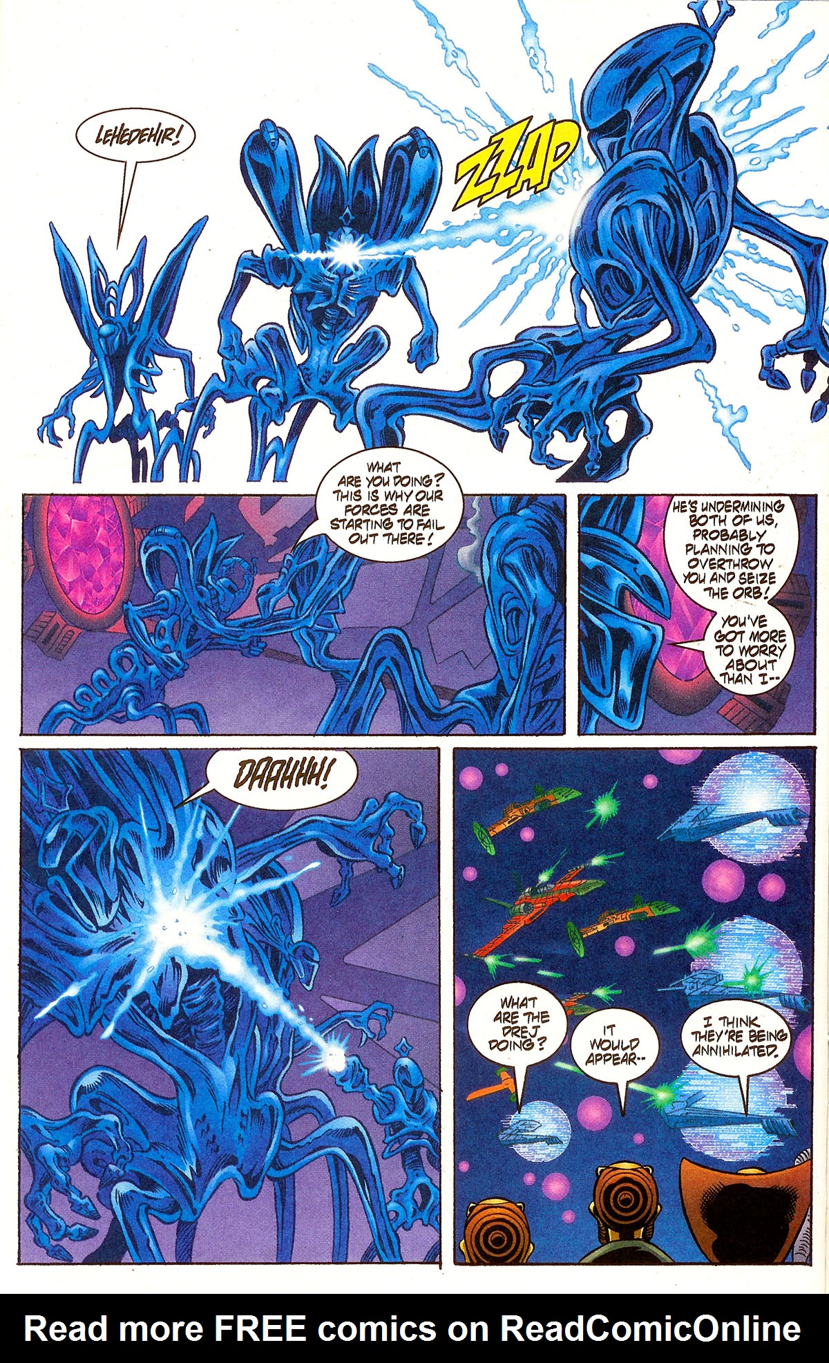 Read online Titan A.E. comic -  Issue #2 - 14