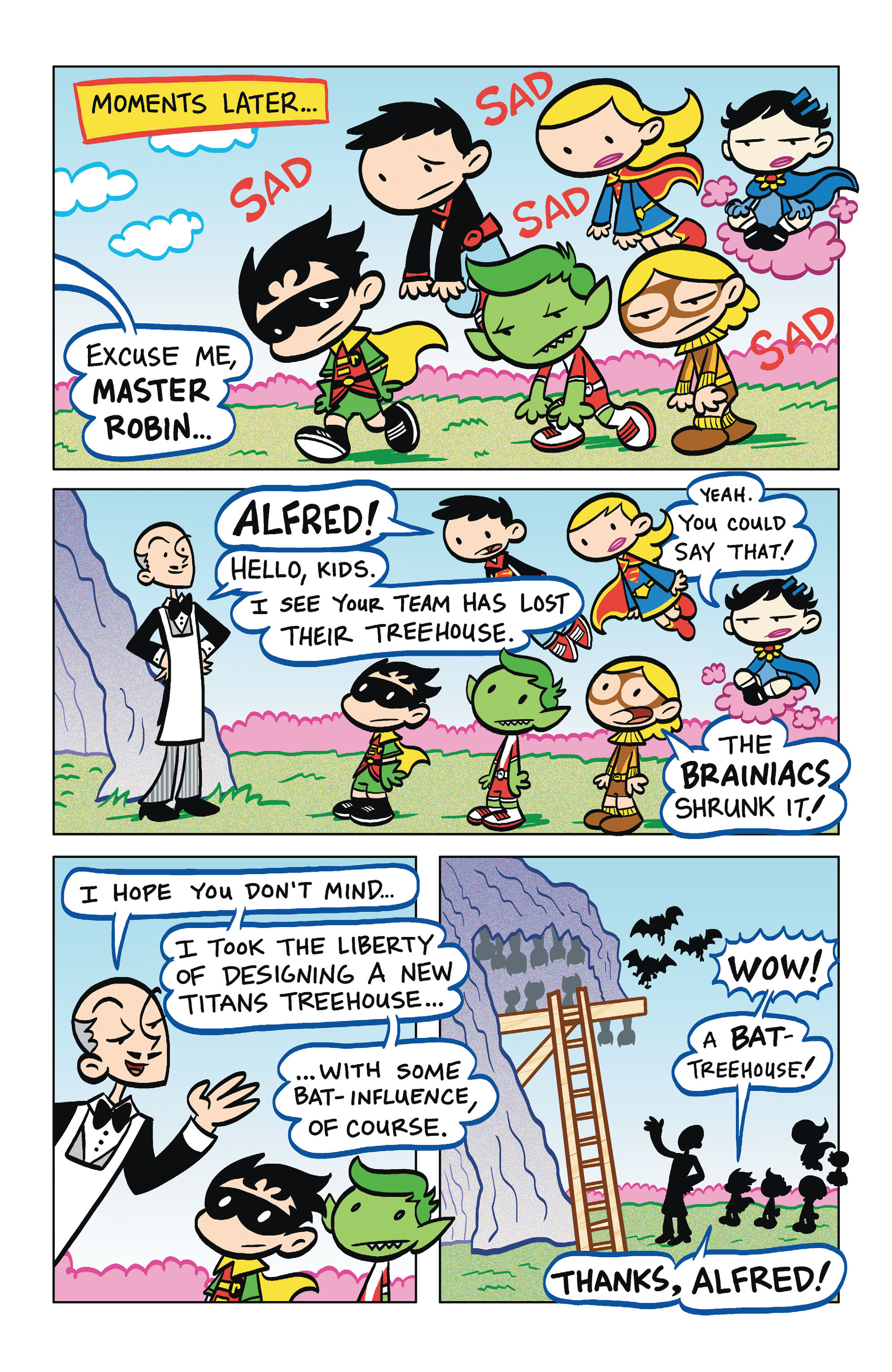 Read online Tiny Titans: Return To the Treehouse comic -  Issue #1 - 19