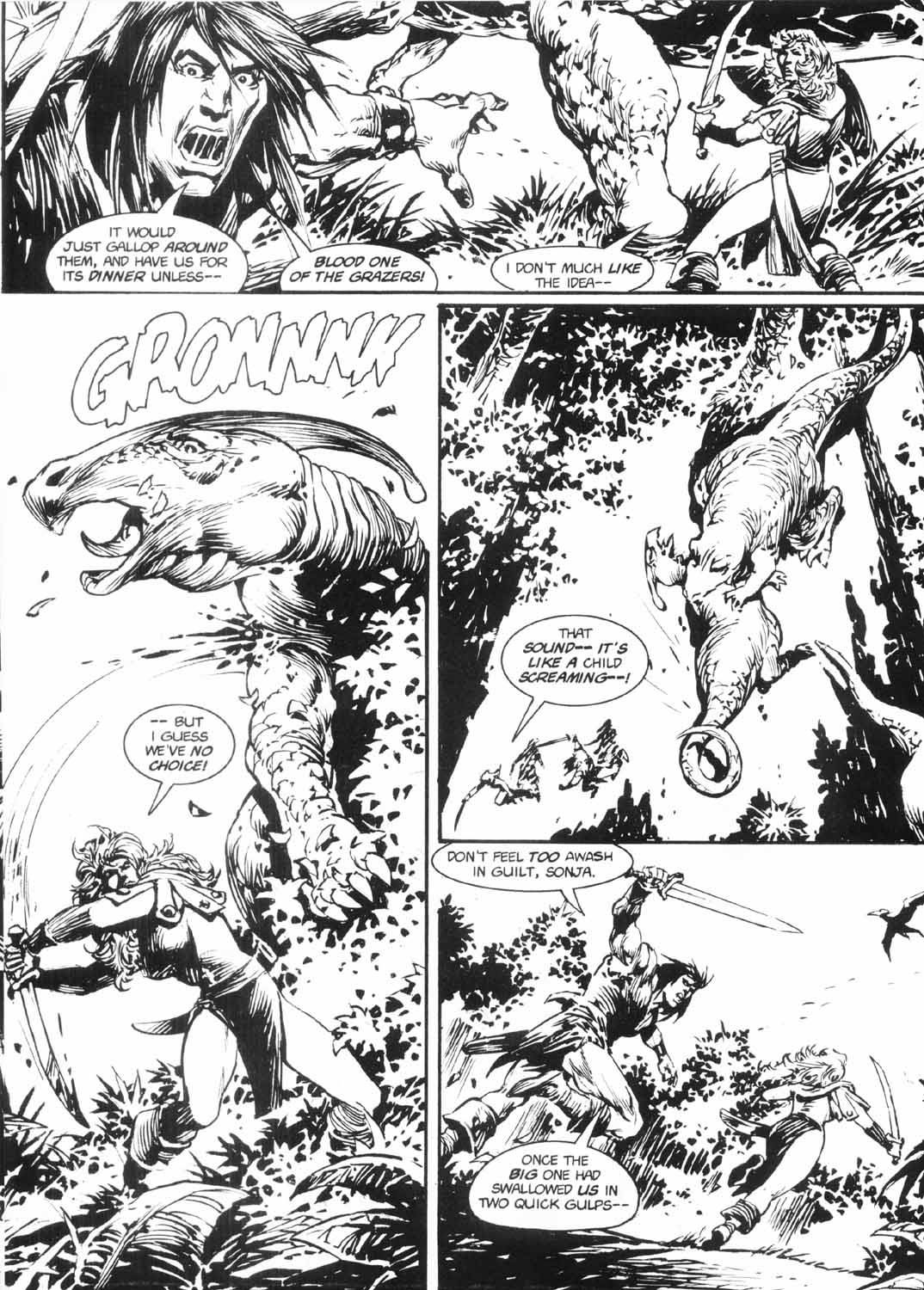 Read online The Savage Sword Of Conan comic -  Issue #224 - 49