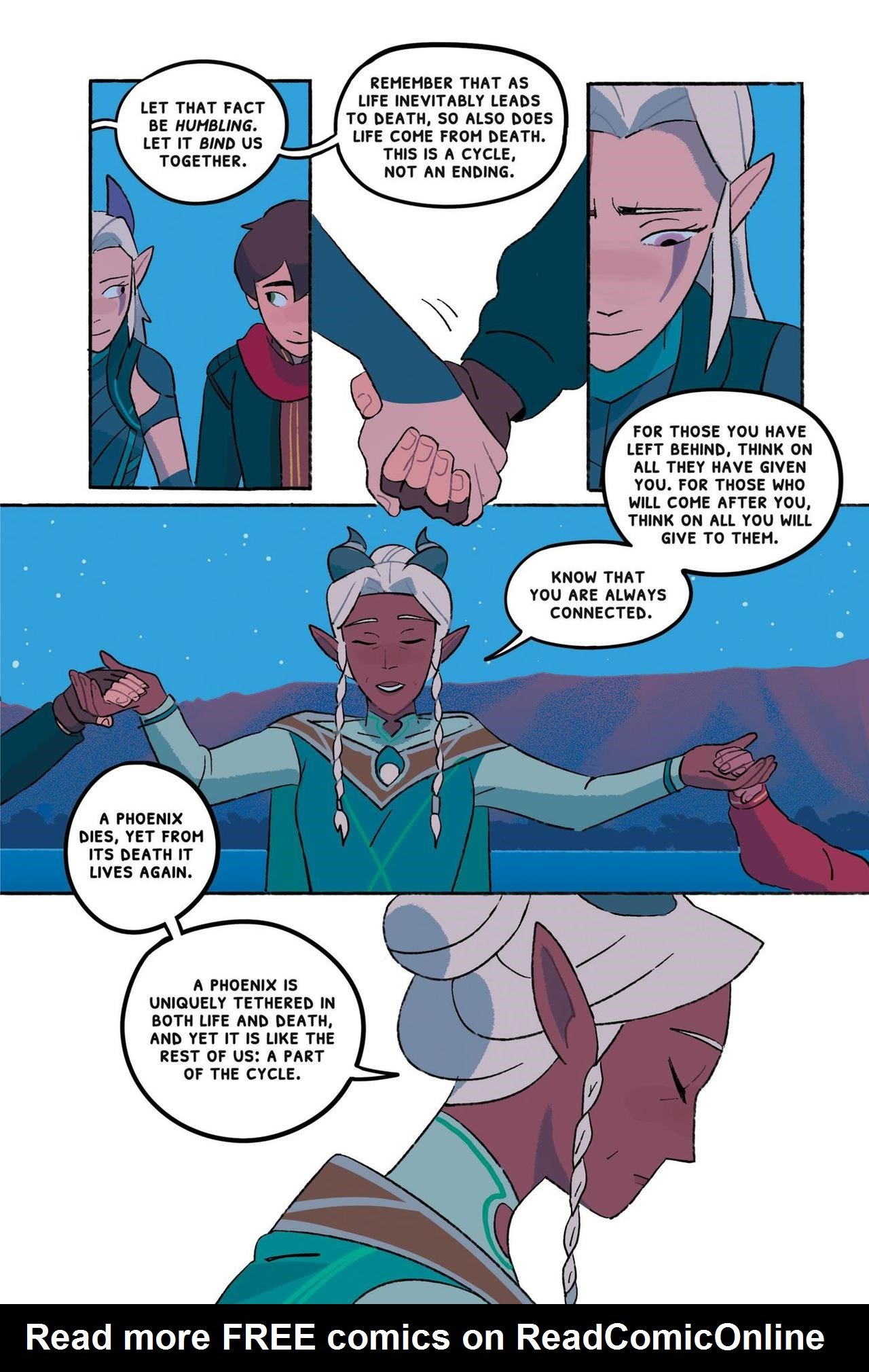 Read online Through the Moon: The Dragon Prince Graphic Novel comic -  Issue # TPB - 31