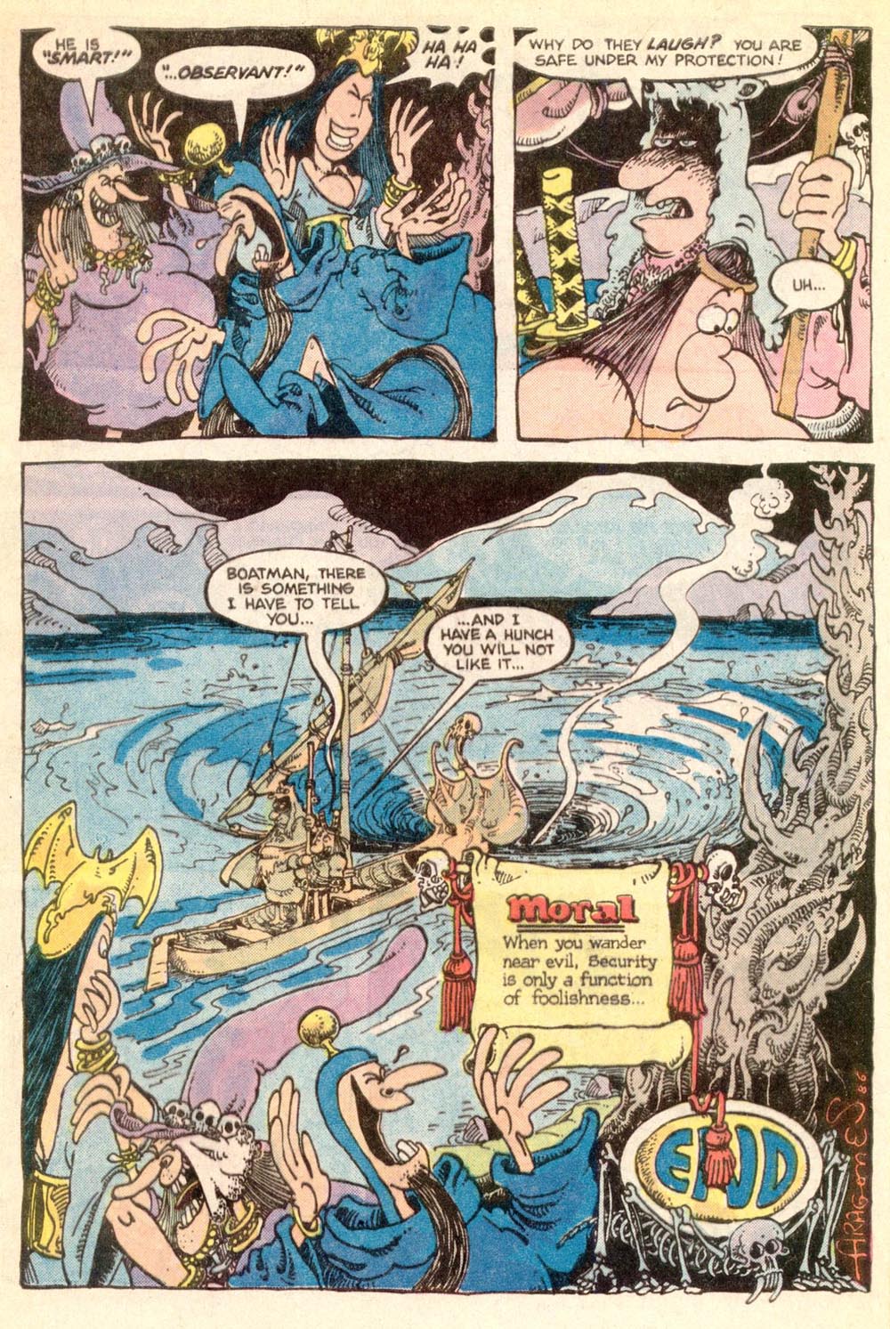 Read online Sergio Aragonés Groo the Wanderer comic -  Issue #21 - 23