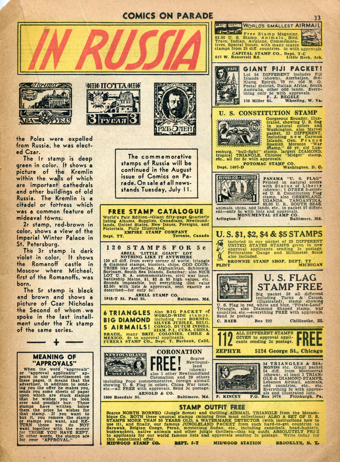 Read online Comics on Parade comic -  Issue #16 - 25