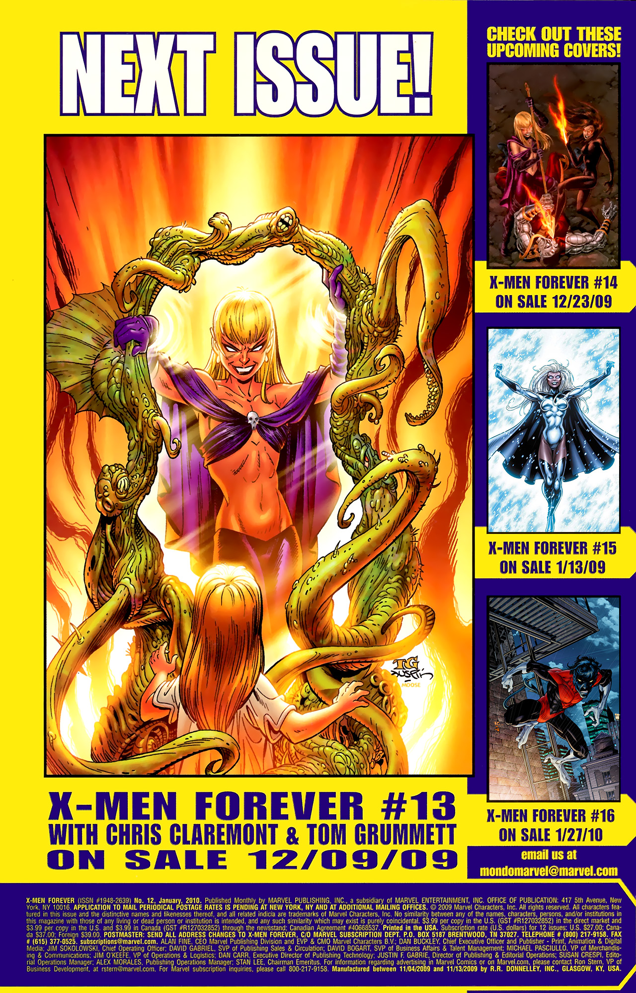 Read online X-Men Forever (2009) comic -  Issue #12 - 24