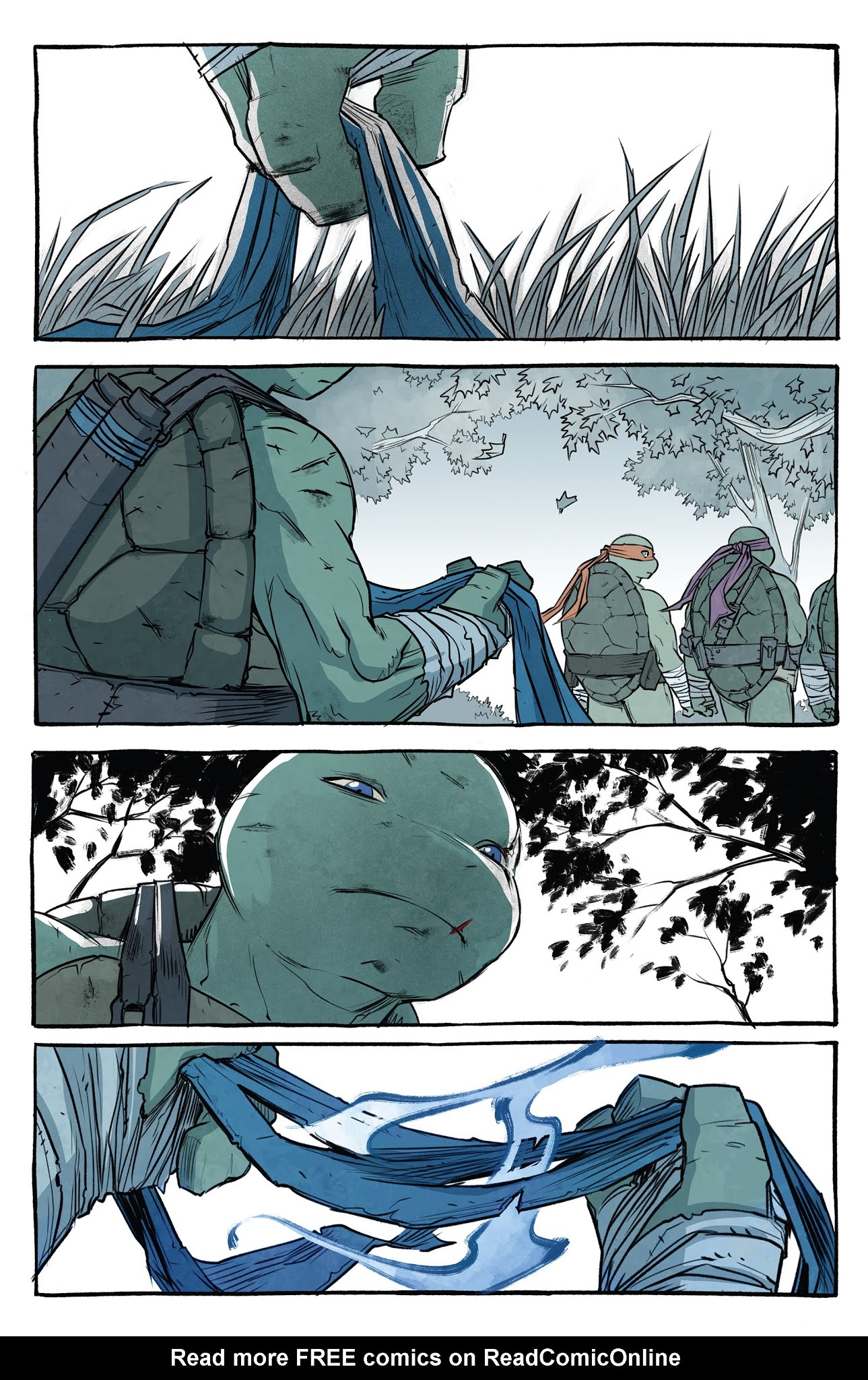 Read online Teenage Mutant Ninja Turtles: Macro-Series comic -  Issue #3 - 35