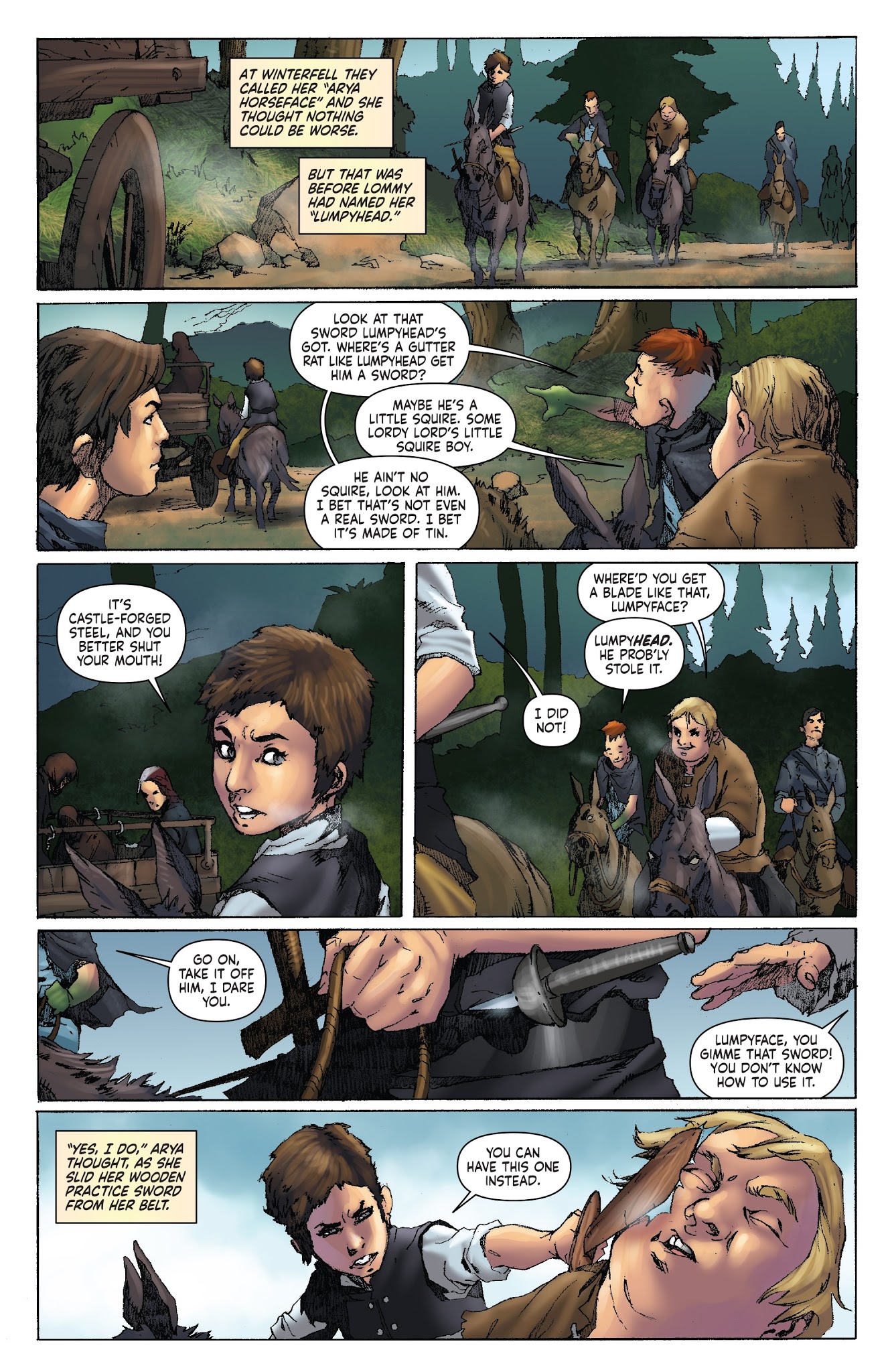 Read online A Clash of Kings comic -  Issue #2 - 6