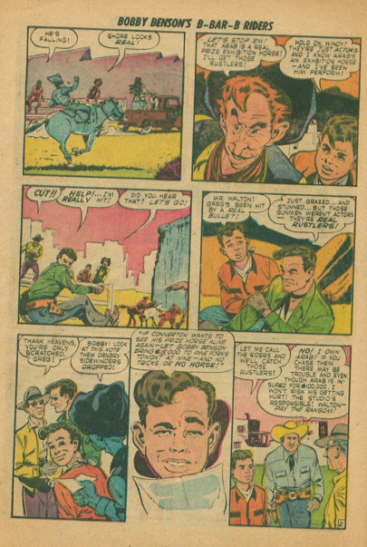 Read online Bobby Benson's B-Bar-B Riders comic -  Issue #10 - 27