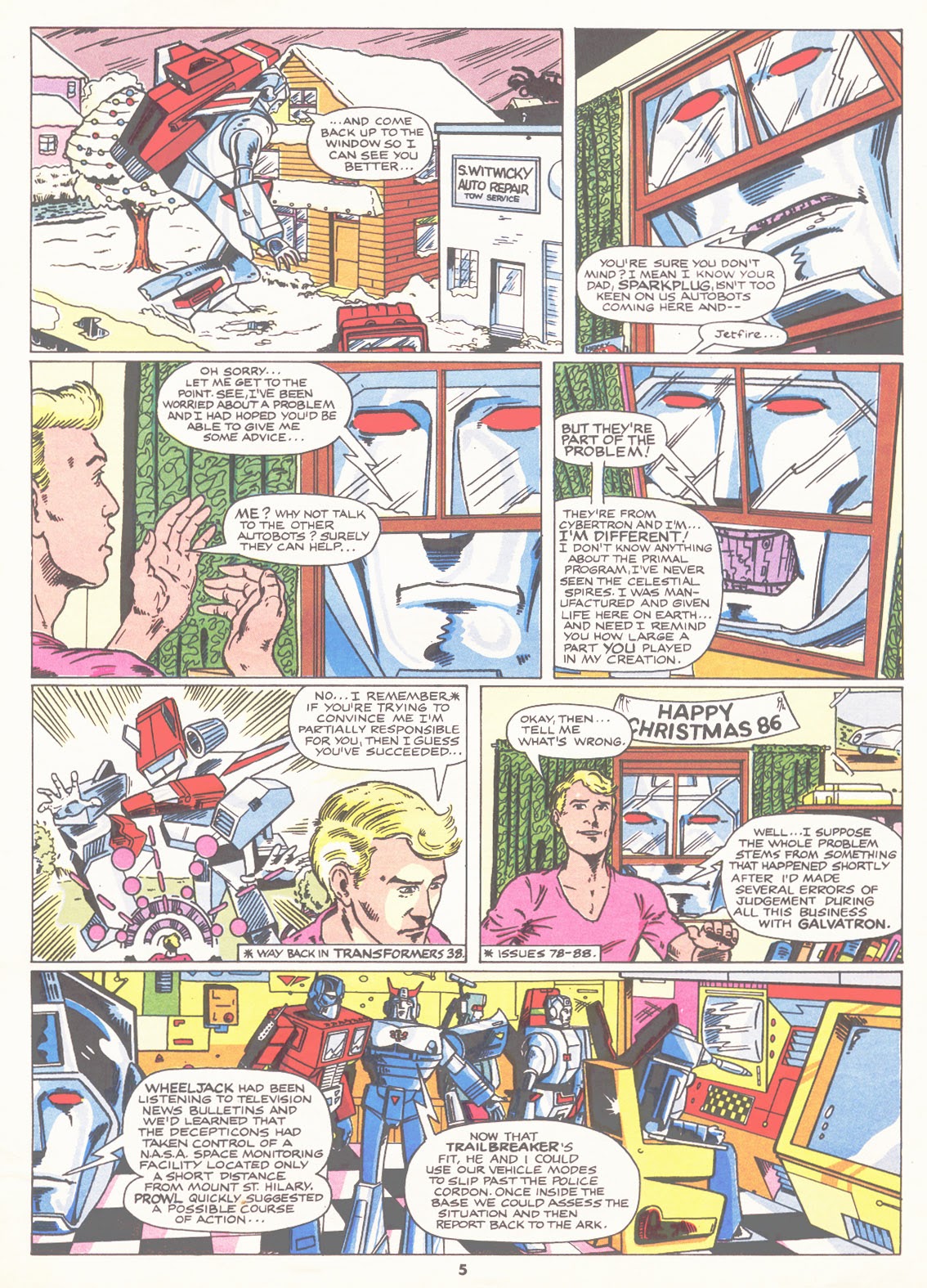 Read online The Transformers (UK) comic -  Issue #93 - 5