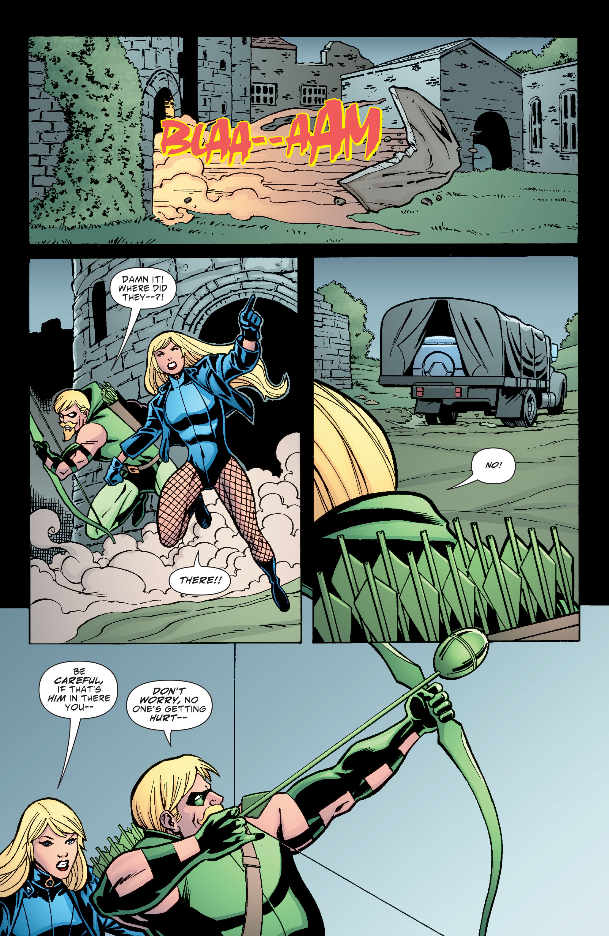 Read online Green Arrow/Black Canary comic -  Issue #8 - 17