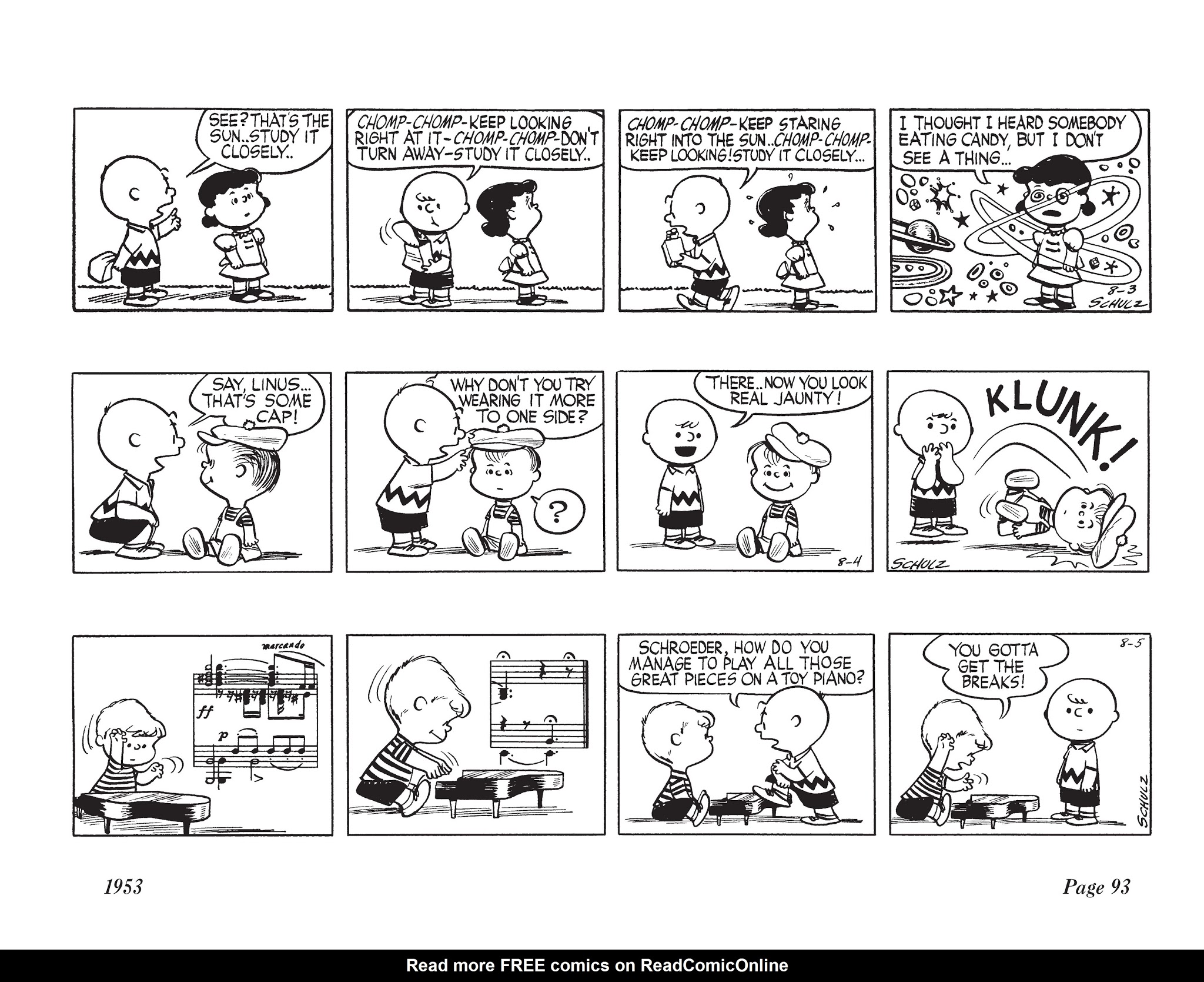 Read online The Complete Peanuts comic -  Issue # TPB 2 - 107