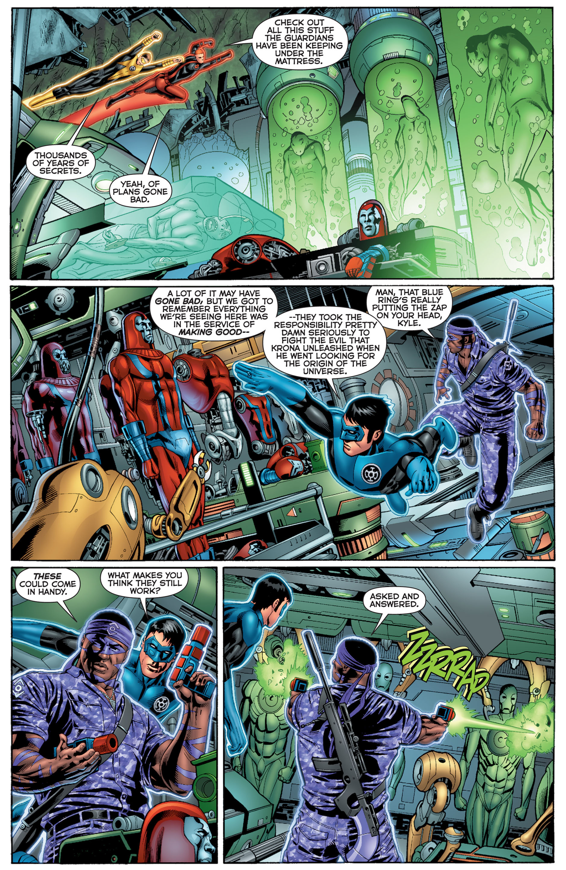 Read online Green Lantern: War of the Green Lanterns (2011) comic -  Issue # TPB - 140