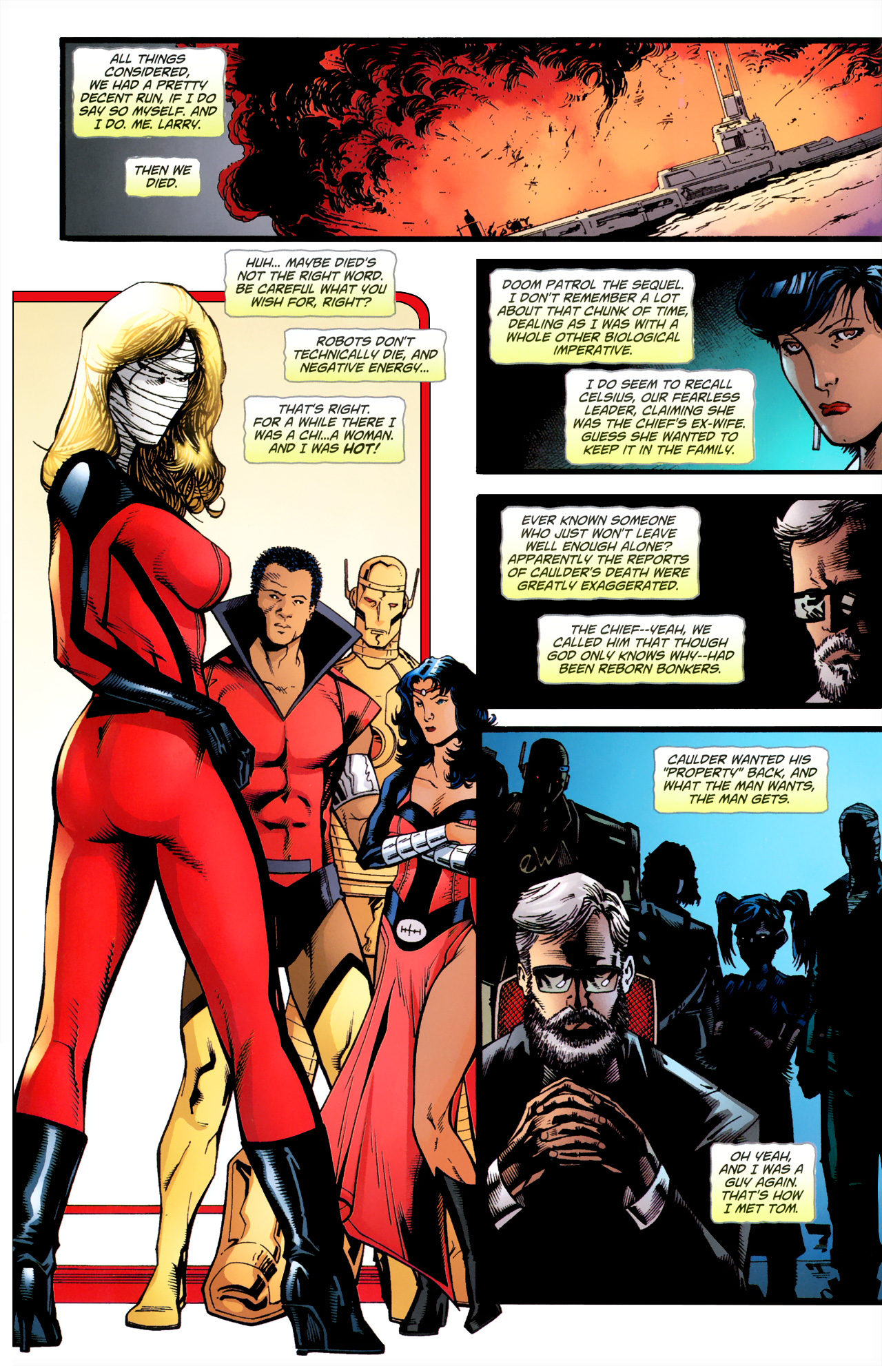Read online Doom Patrol (2009) comic -  Issue #6 - 9