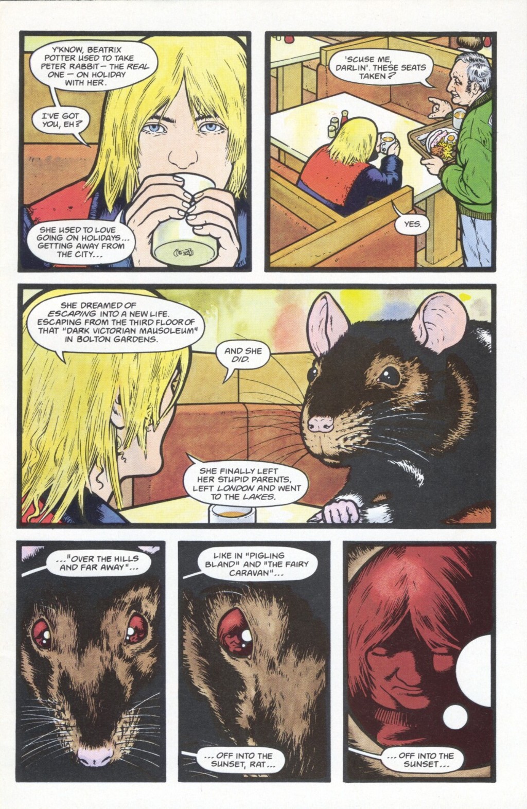 Read online The Tale of One Bad Rat comic -  Issue #3 - 5