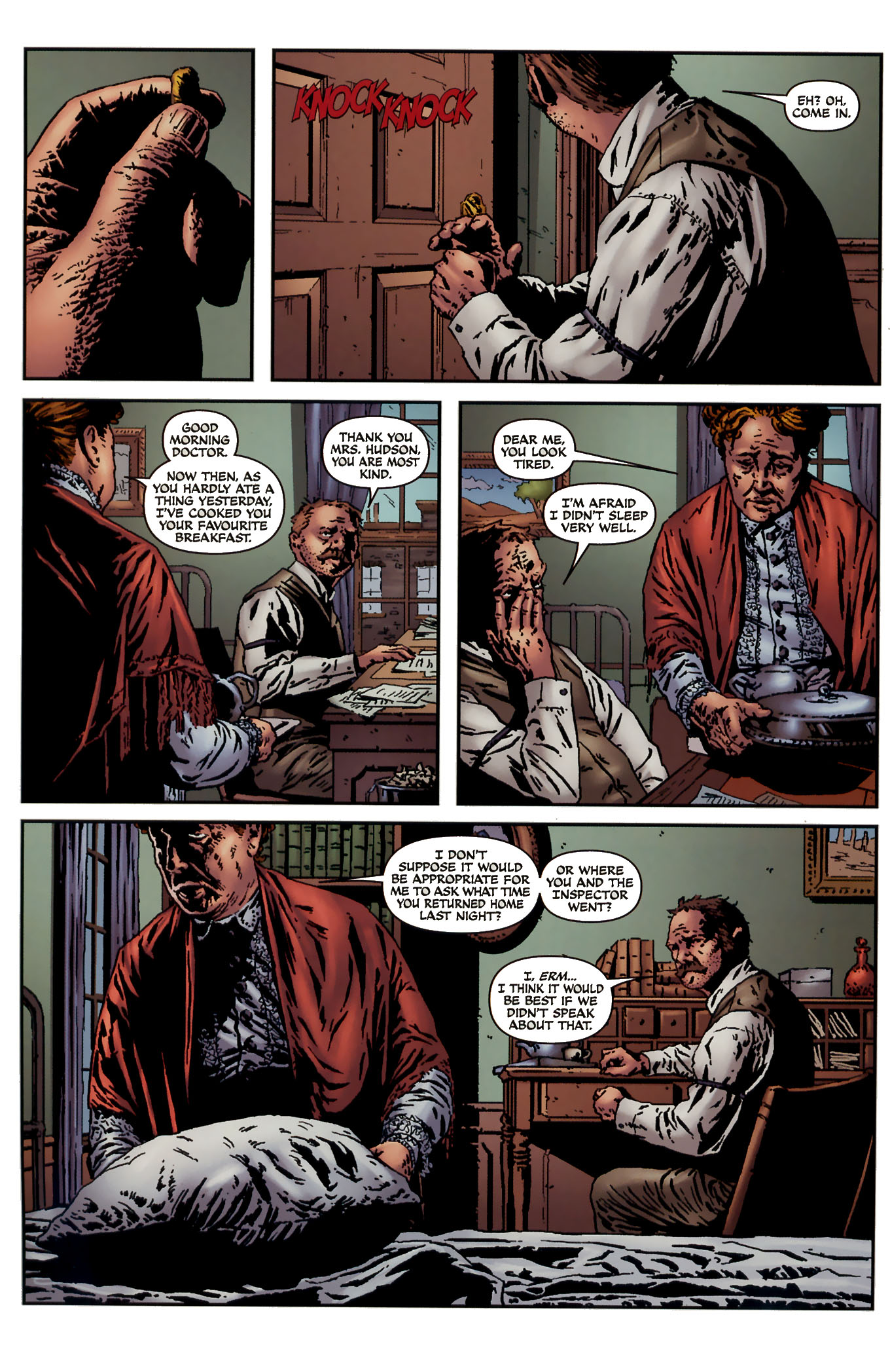 Read online Sherlock Holmes (2009) comic -  Issue #3 - 4