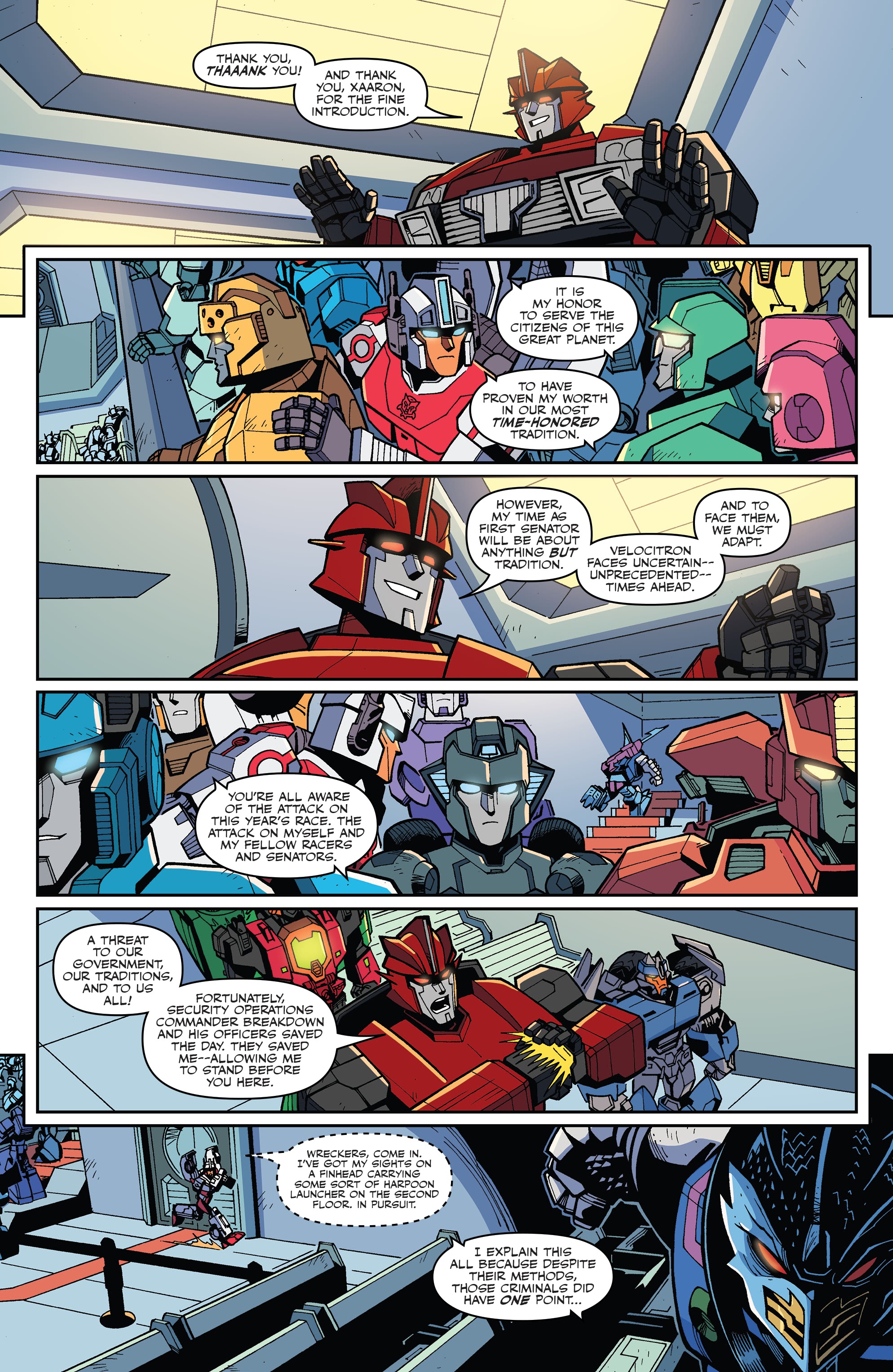 Read online Transformers: Wreckers-Tread and Circuits comic -  Issue #4 - 10