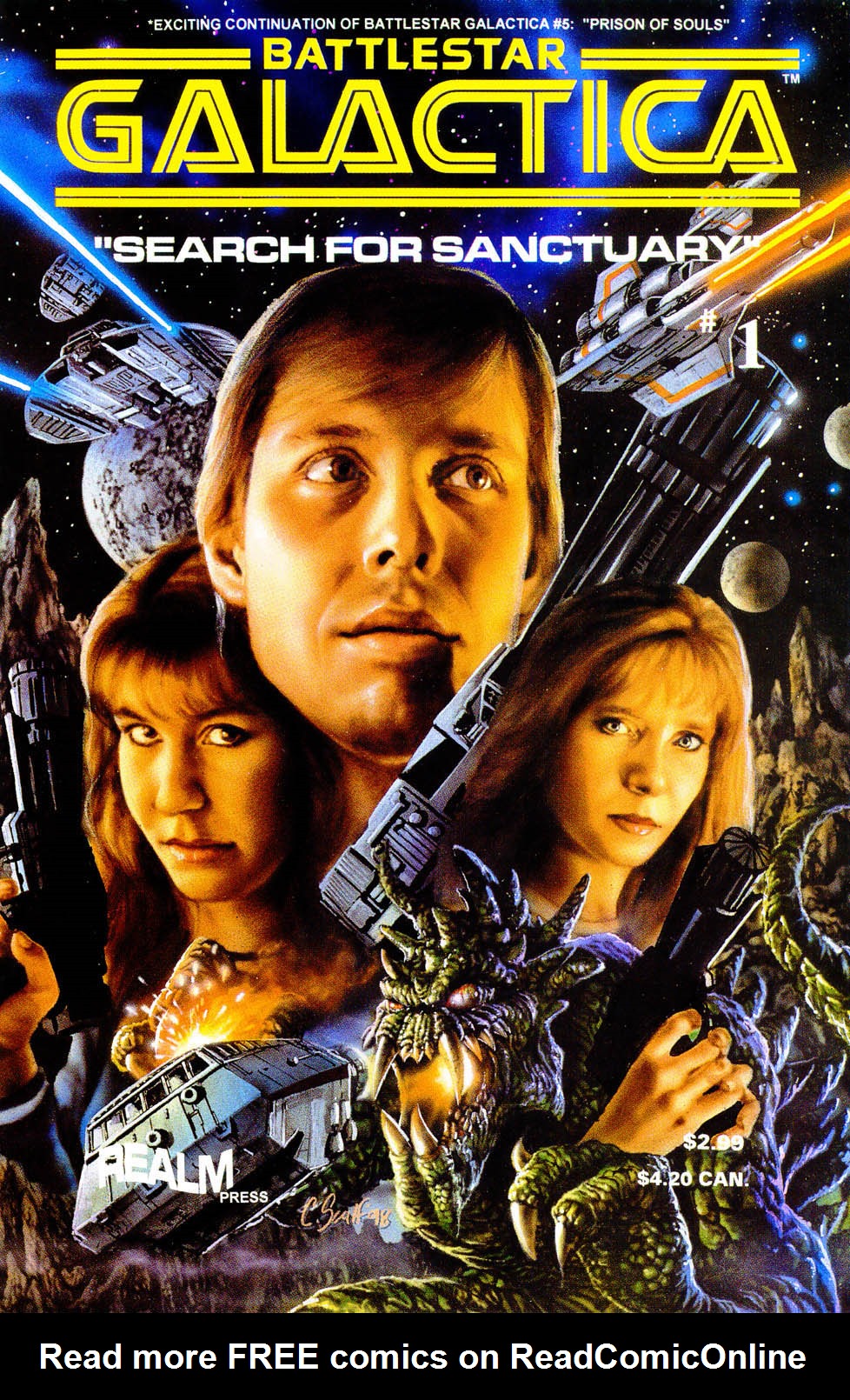 Read online Battlestar Galactica (1997) comic -  Issue #6 - 1