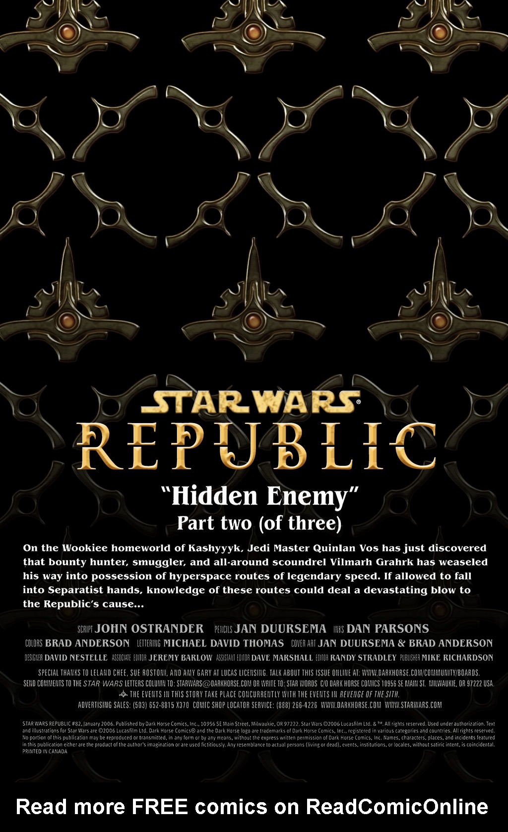 Read online Star Wars: Republic comic -  Issue #82 - 2