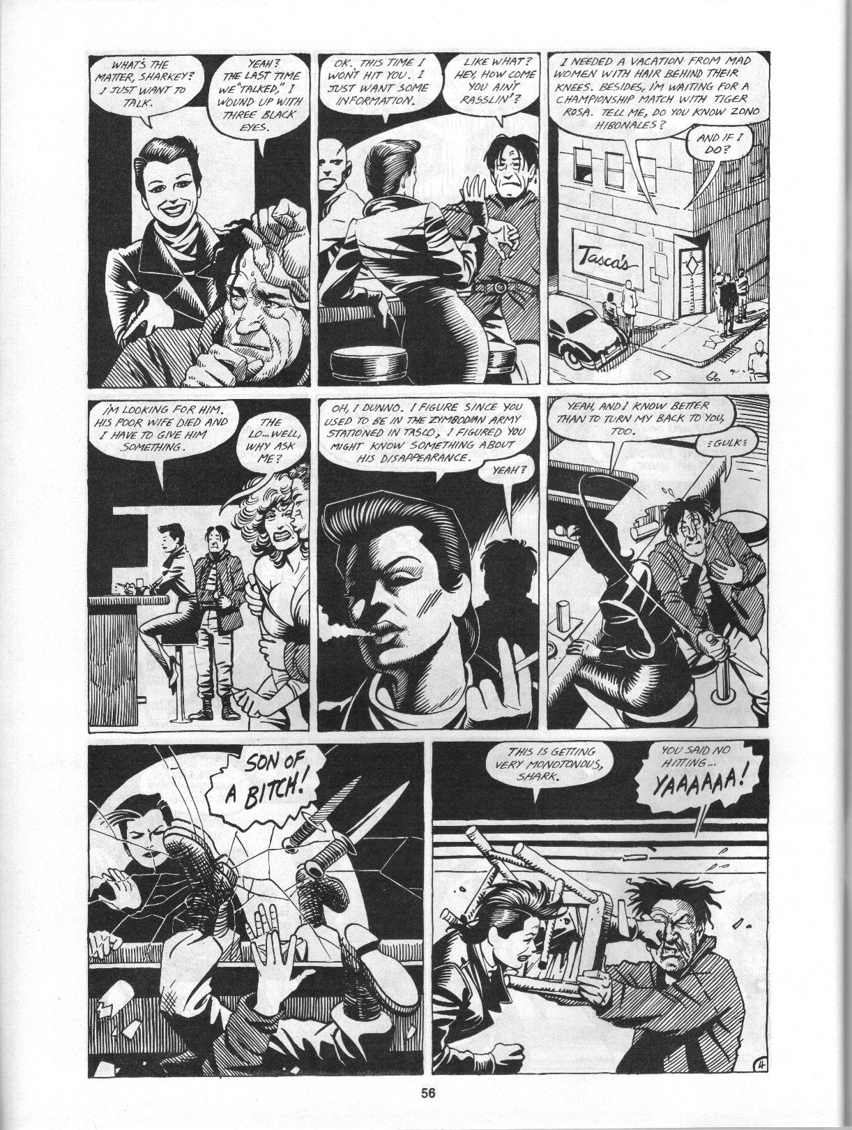 Read online Love and Rockets (1982) comic -  Issue #3 - 58