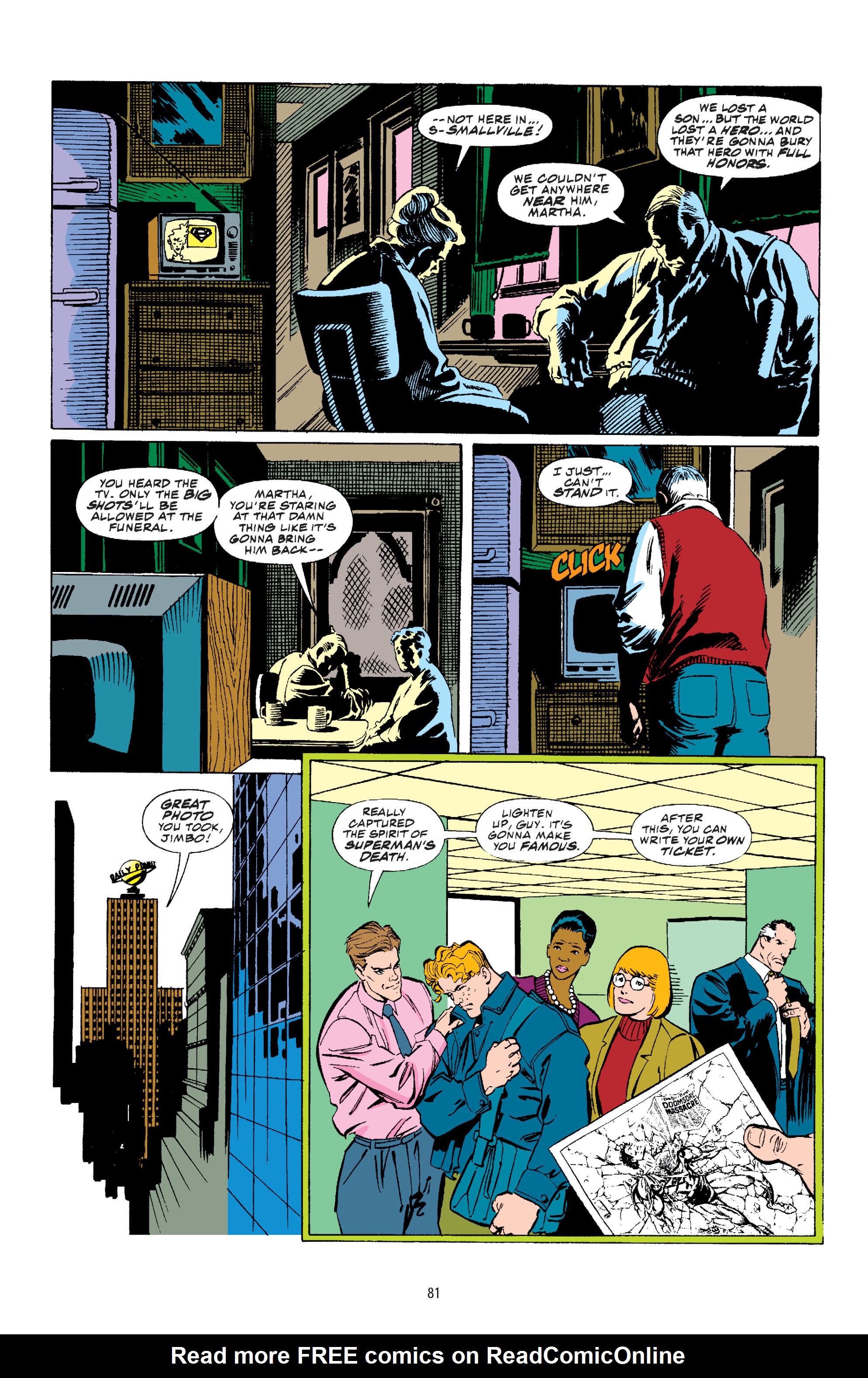 Read online Superman: The Death and Return of Superman Omnibus comic -  Issue # TPB (Part 3) - 35