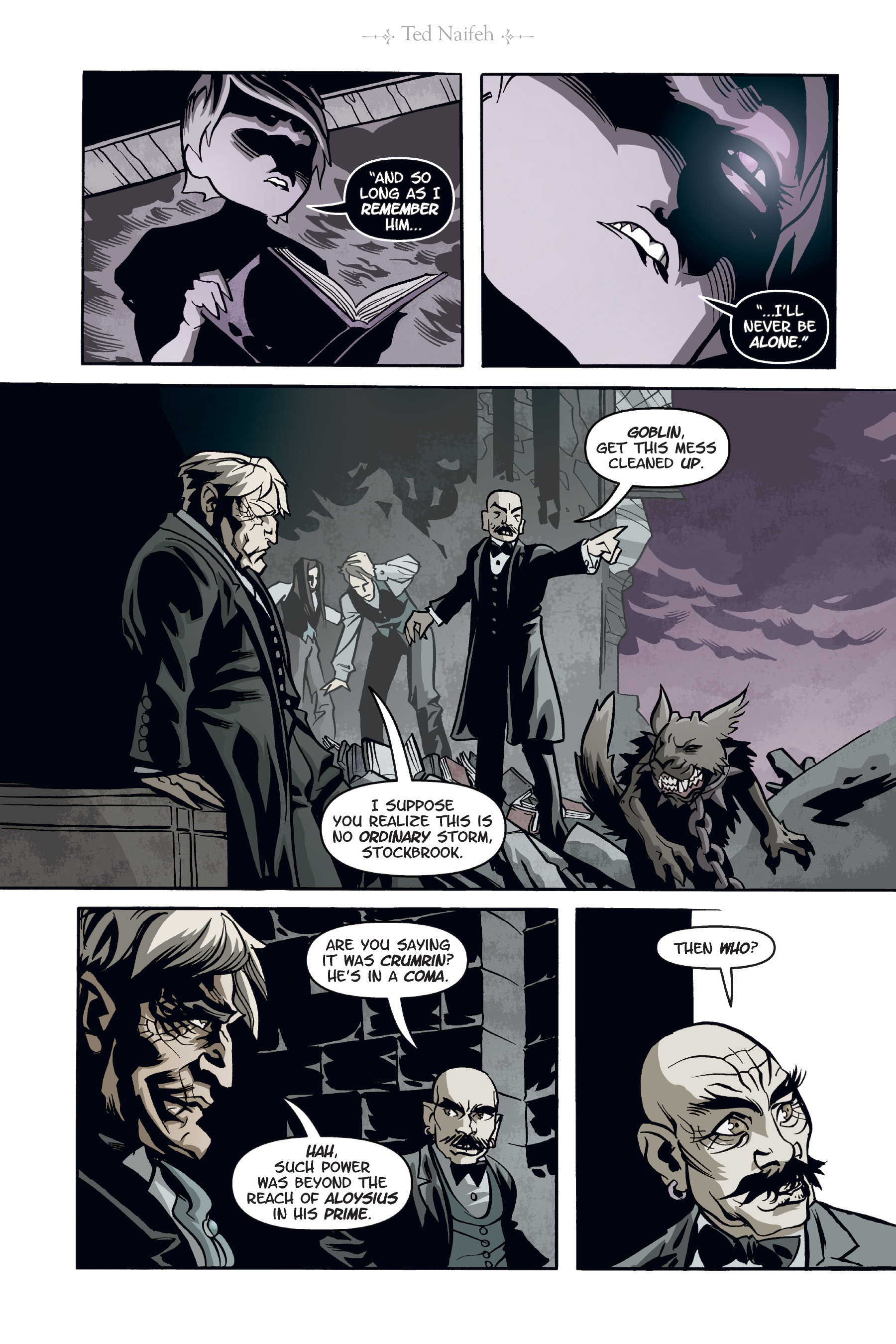 Read online Courtney Crumrin comic -  Issue # _TPB 6 - 118