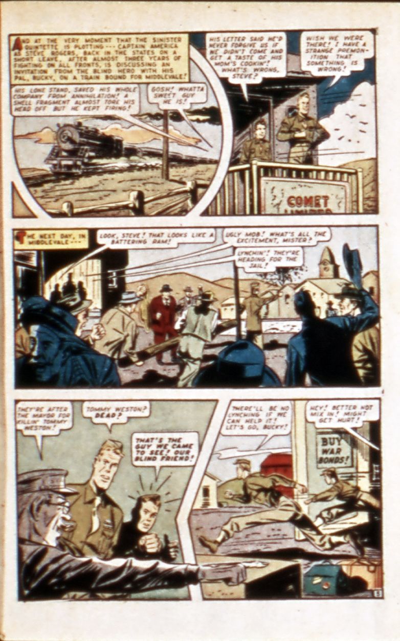 Captain America Comics issue 49 - Page 7