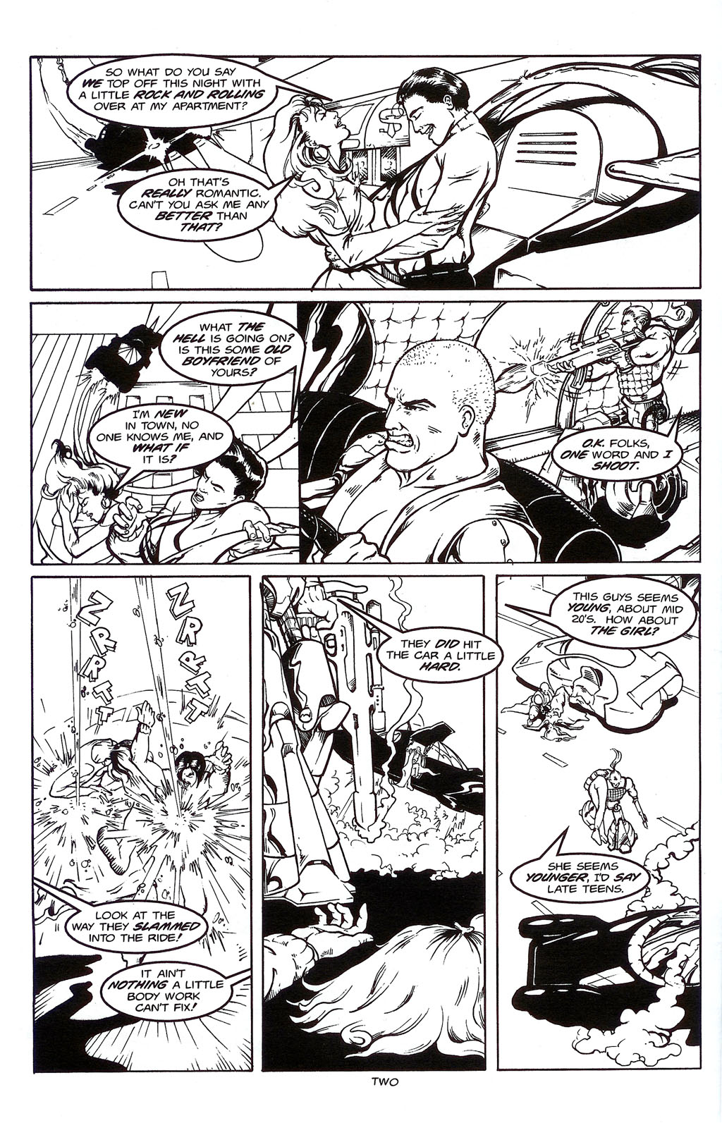 Read online Manslaughter comic -  Issue # Full - 4