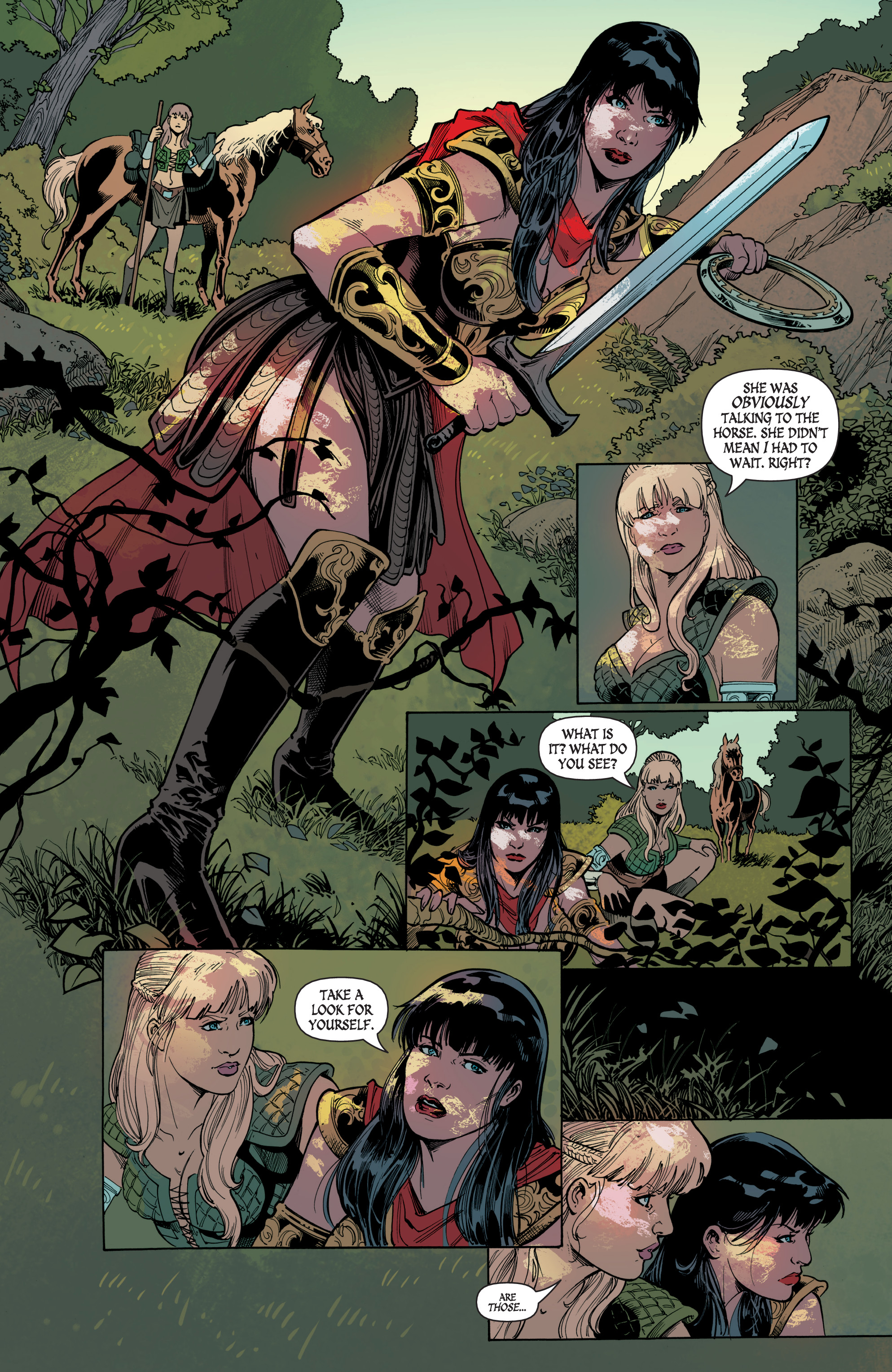 Read online Xena: Warrior Princess (2018) comic -  Issue # _TPB 1 - 41