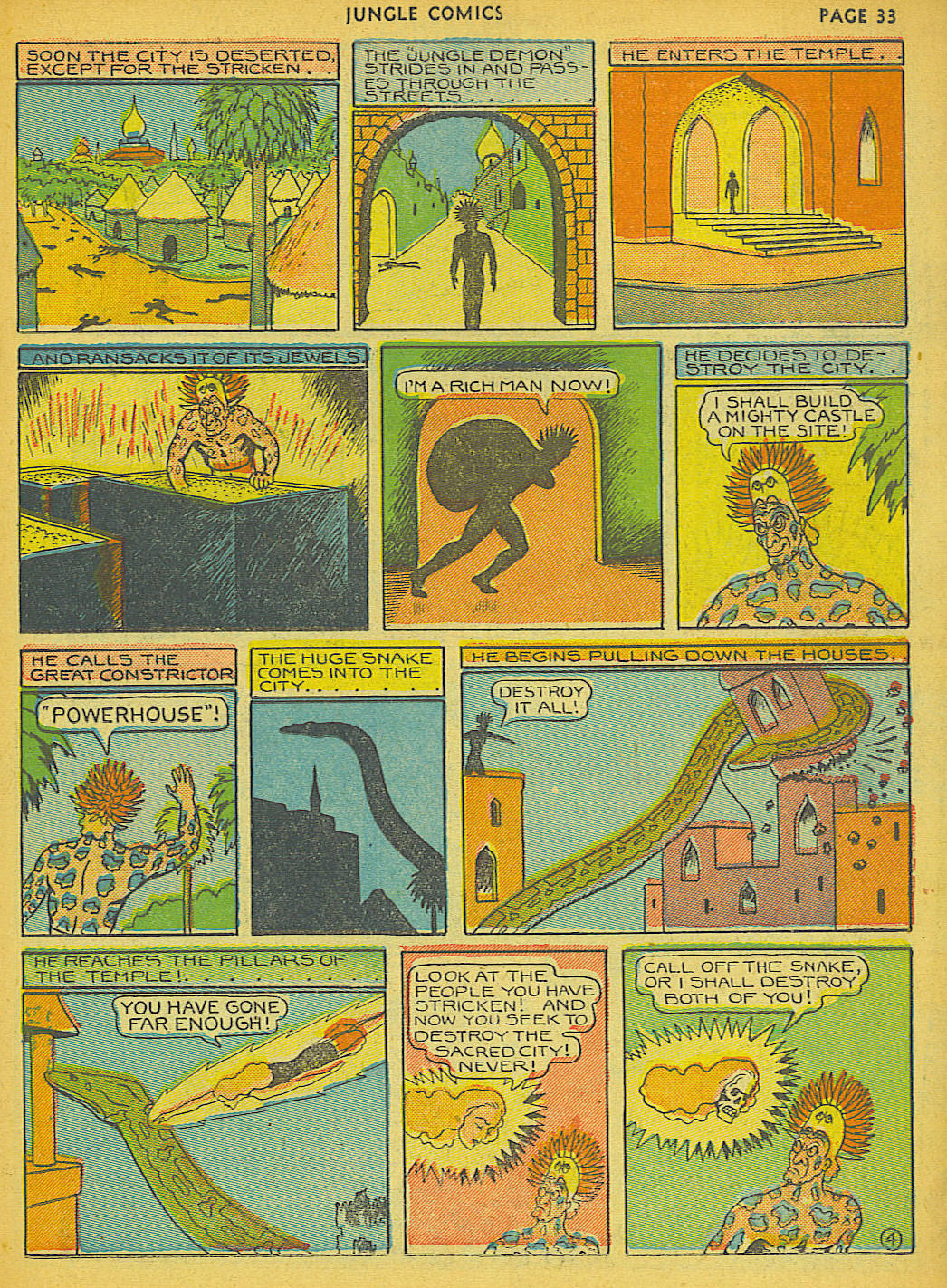 Read online Jungle Comics comic -  Issue #6 - 35
