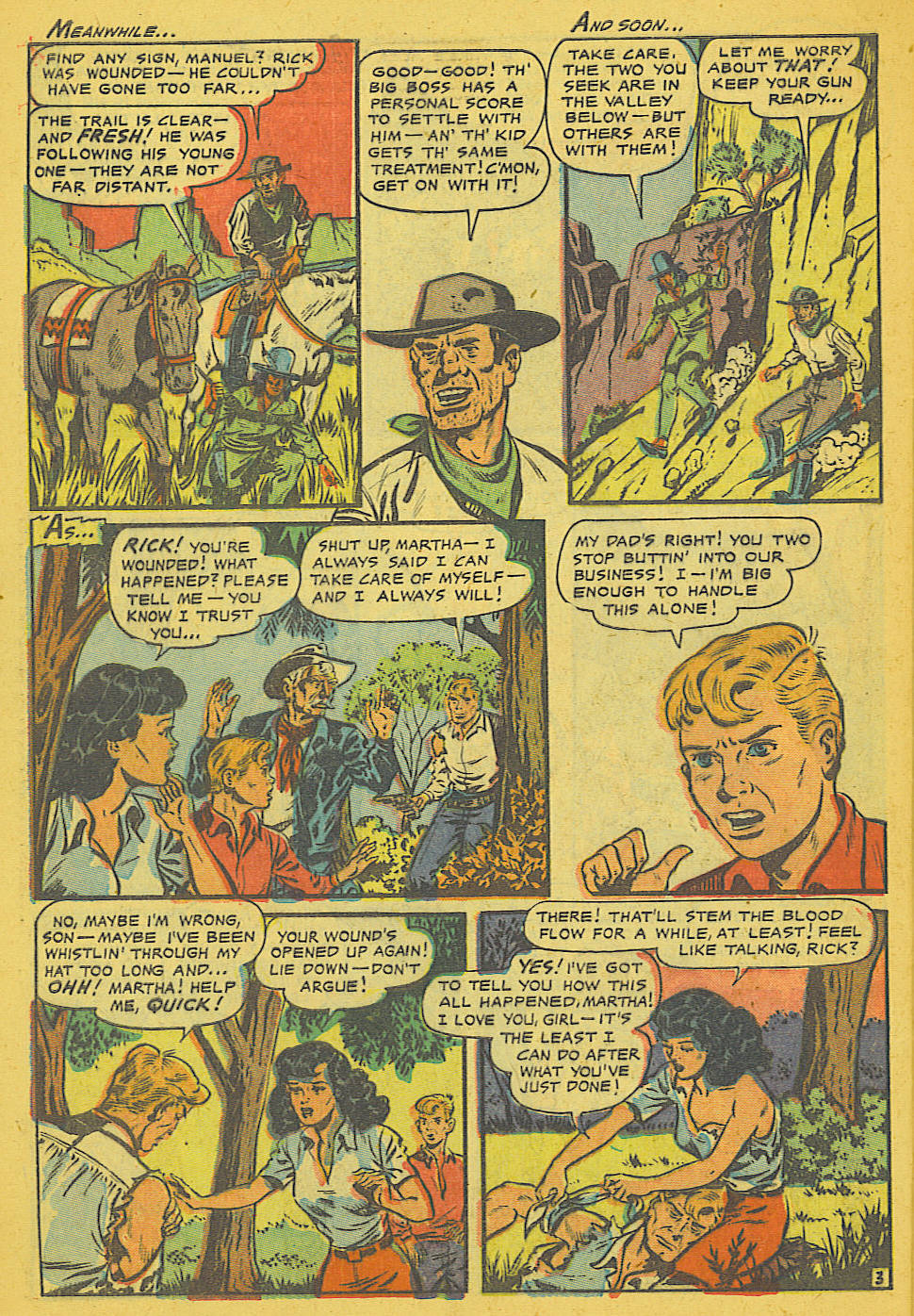 Read online Cowgirl Romances (1950) comic -  Issue #8 - 24