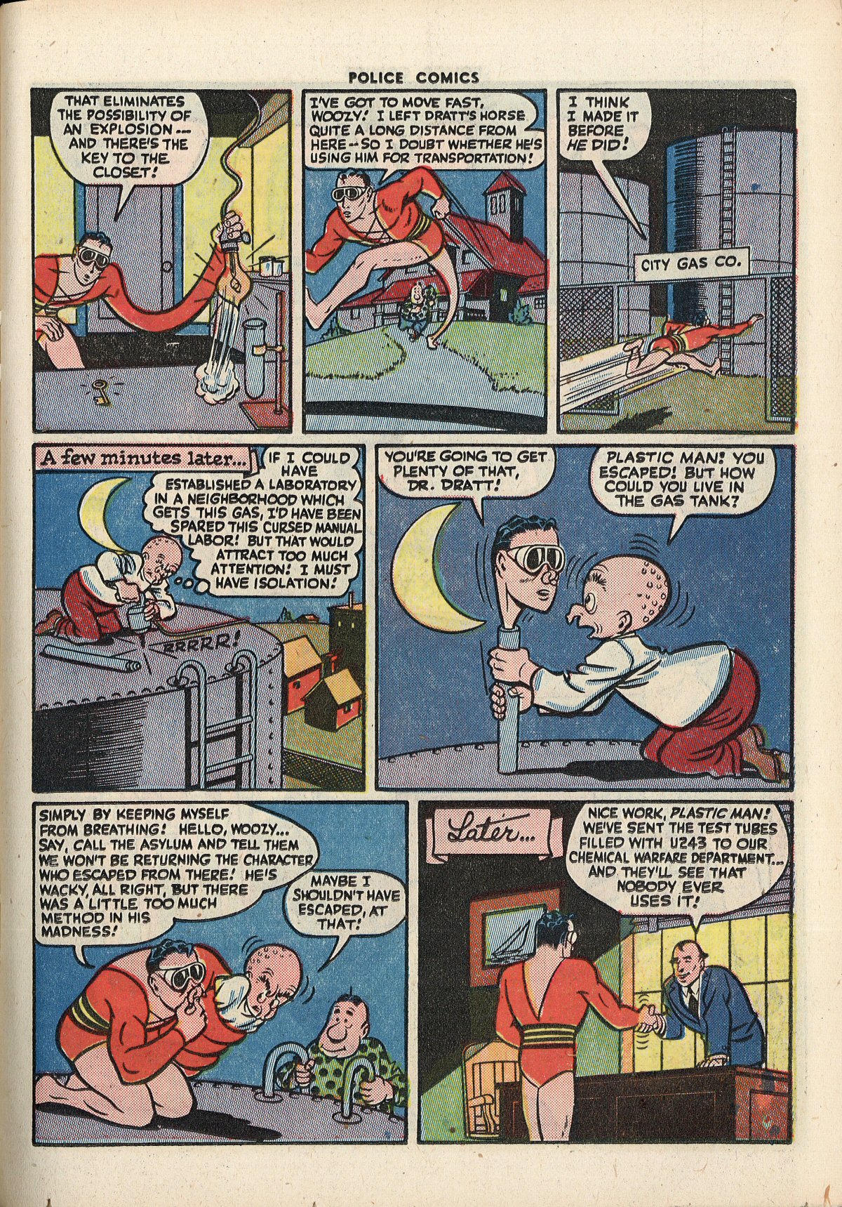 Read online Police Comics comic -  Issue #42 - 17