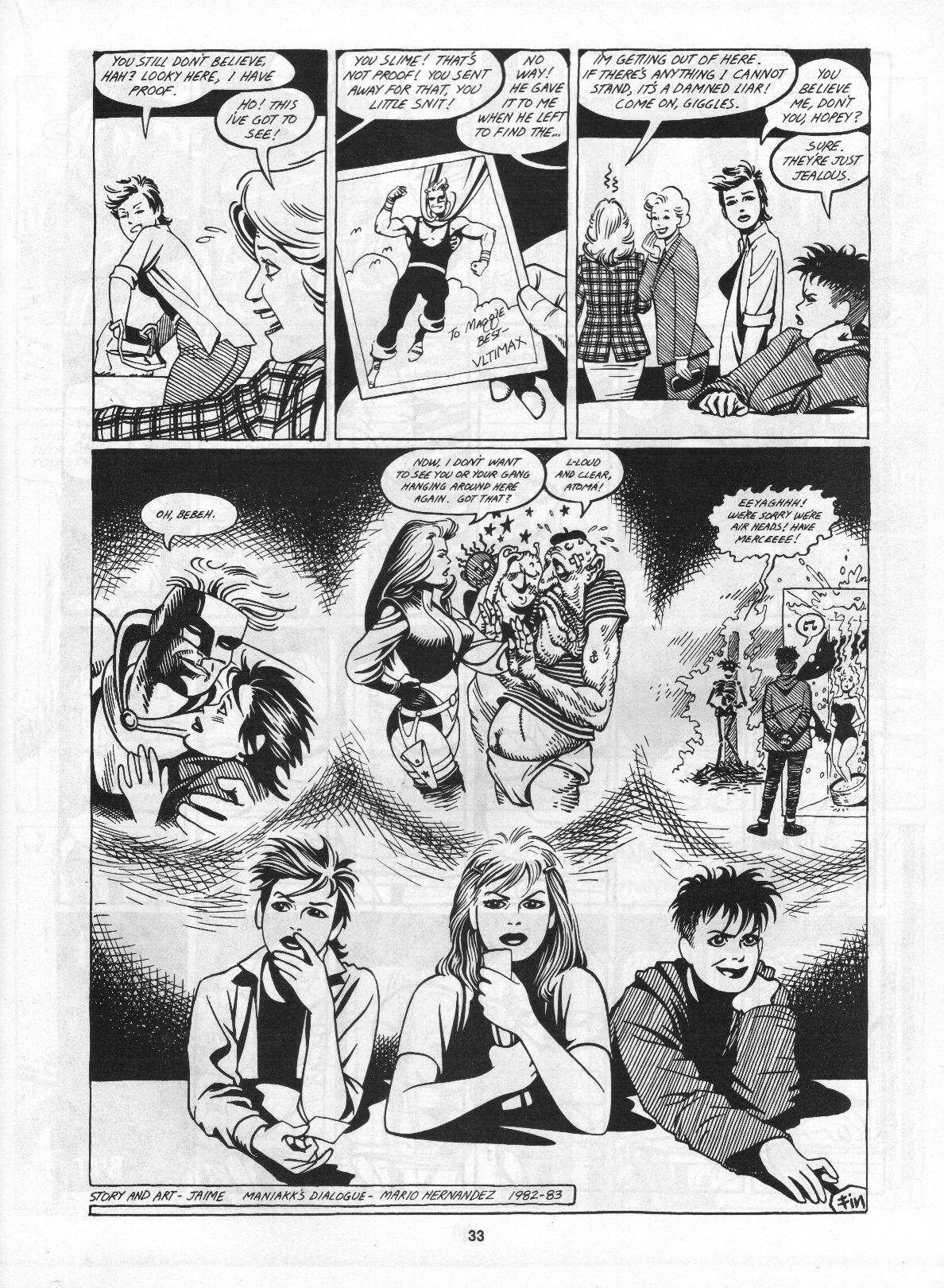 Read online Love and Rockets (1982) comic -  Issue #3 - 35