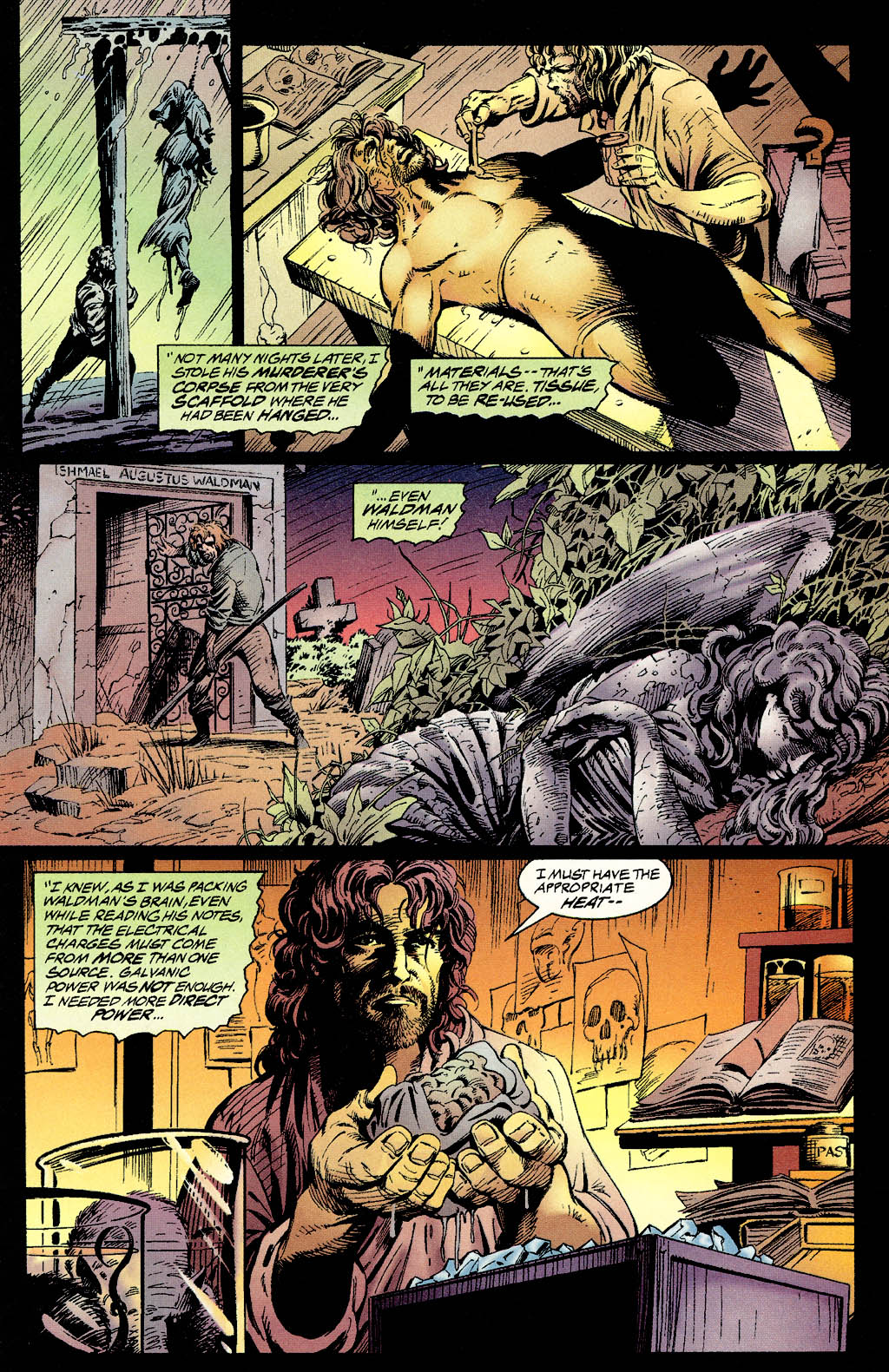 Read online Mary Shelley's Frankenstein comic -  Issue #1 - 21