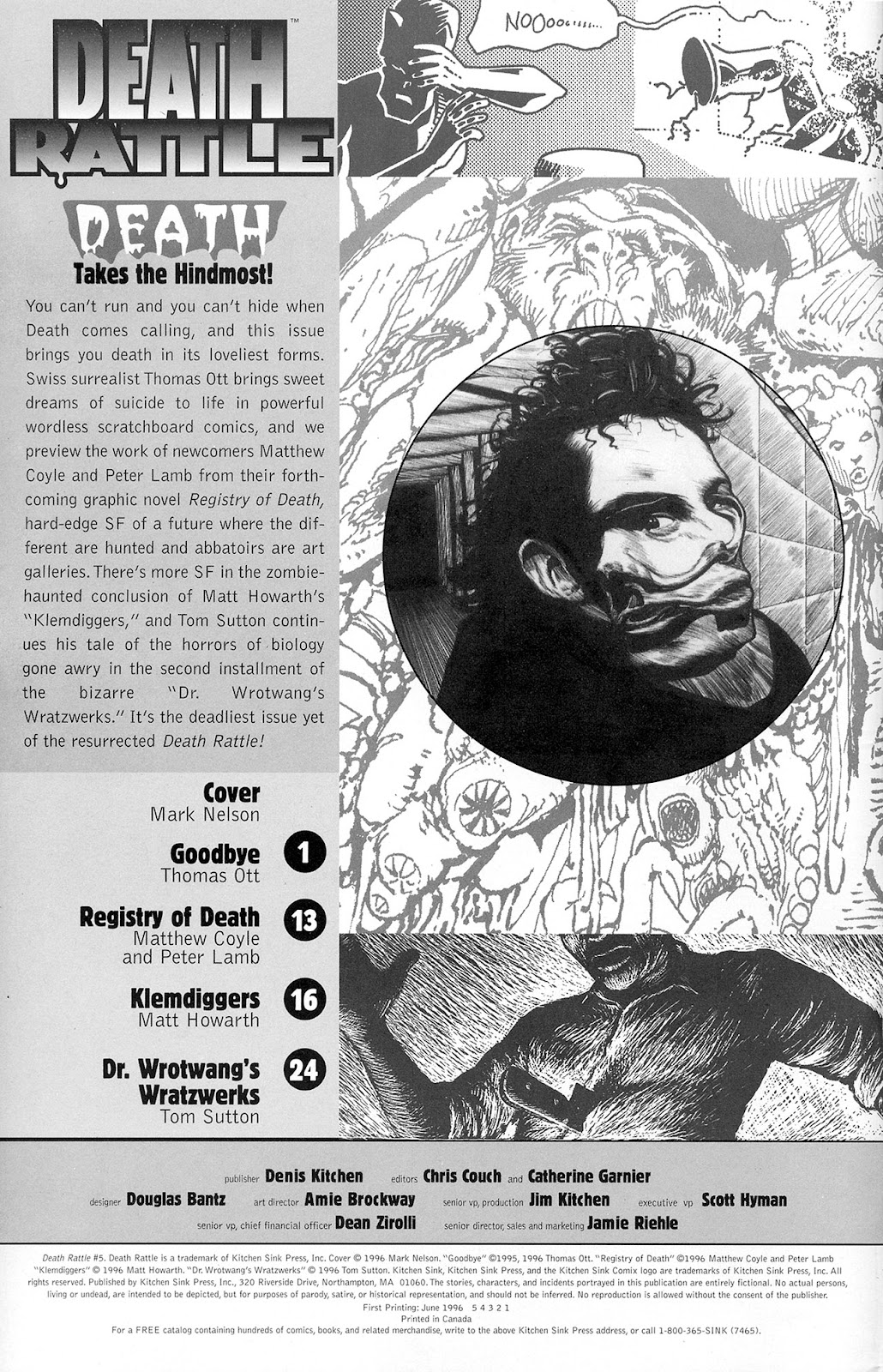 Read online Death Rattle (1995) comic Issue 5