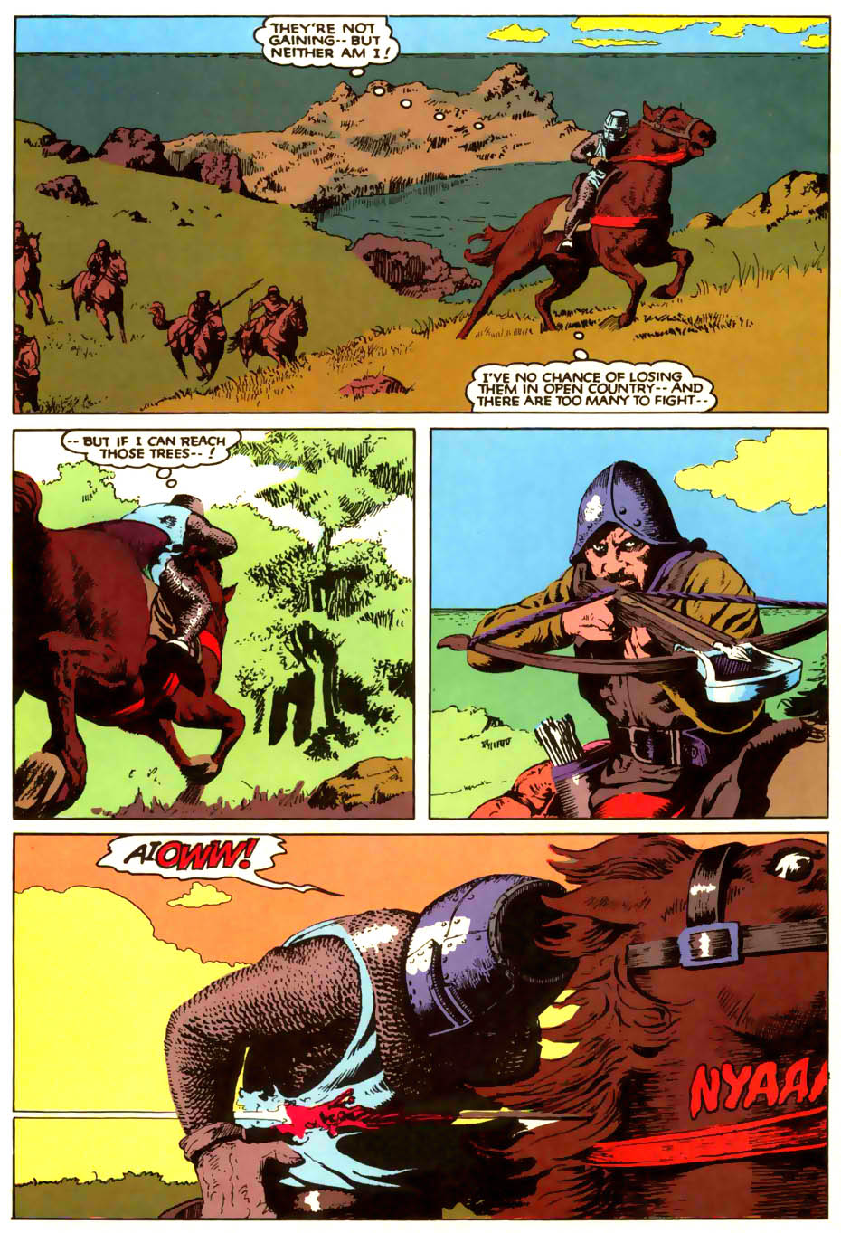 Read online The Black Dragon comic -  Issue #1 - 4