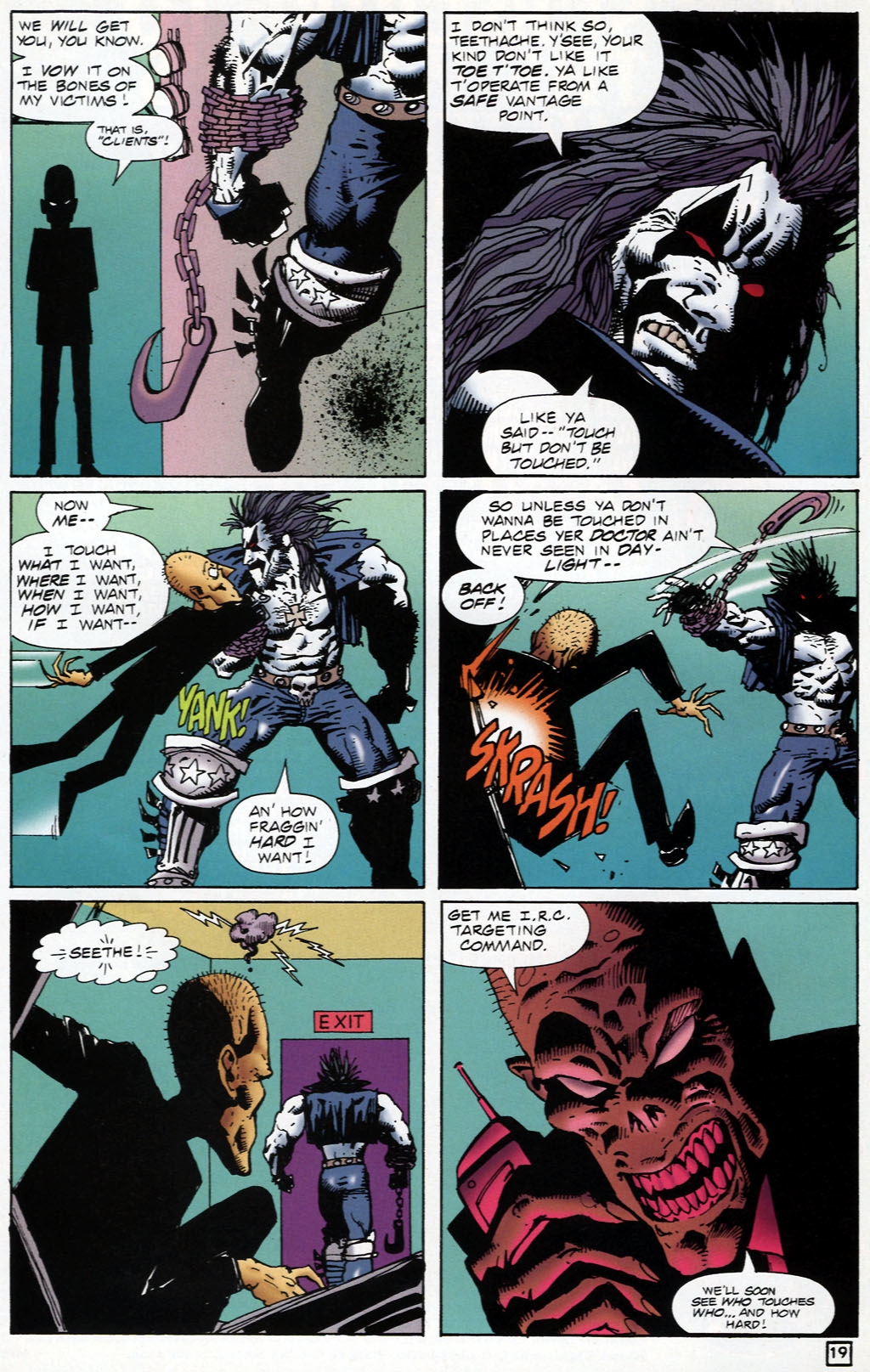 Read online Lobo: Death and Taxes comic -  Issue #3 - 19
