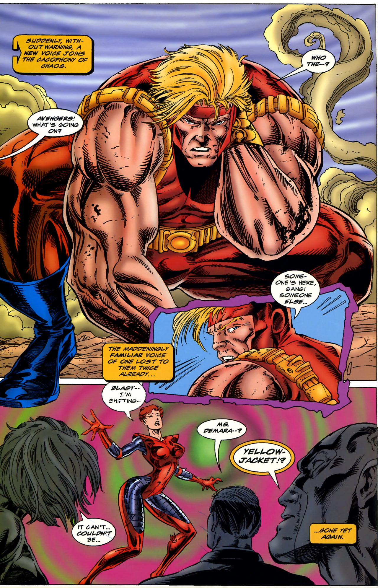 Read online Avengers: Timeslide comic -  Issue # Full - 9